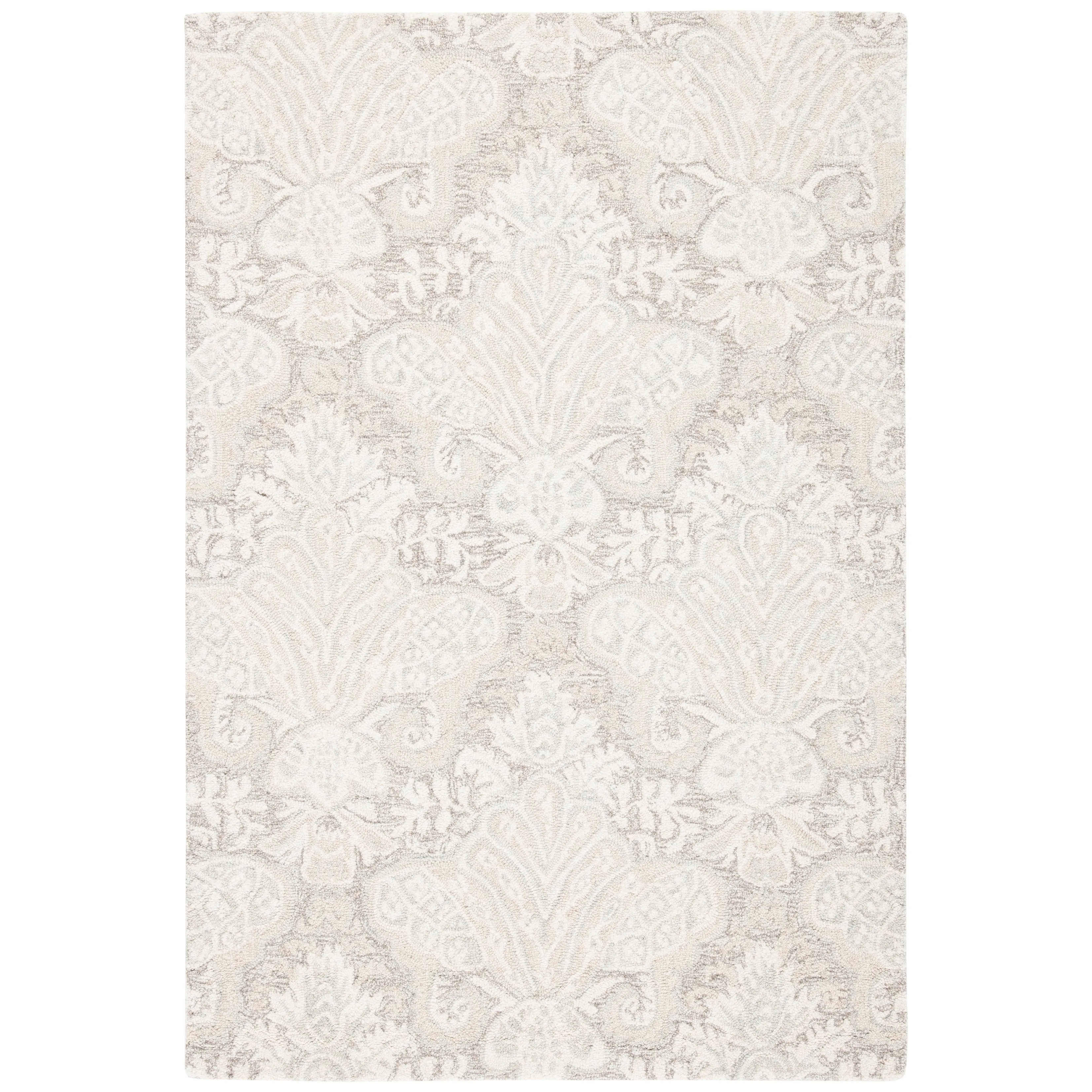 SAFAVIEH Handmade Micro-Loop Kolfinna Modern Wool Rug