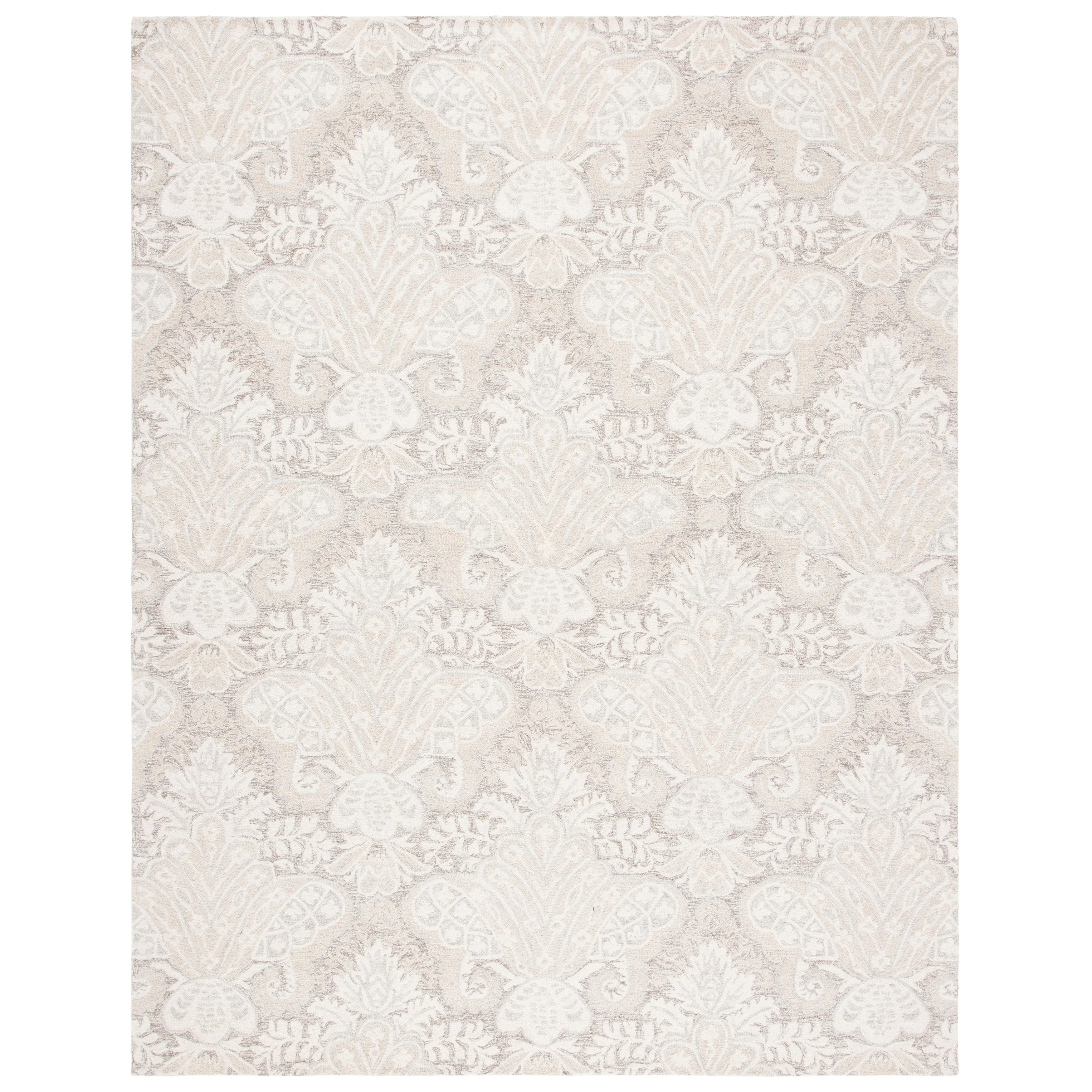 SAFAVIEH Handmade Micro-Loop Kolfinna Modern Wool Rug
