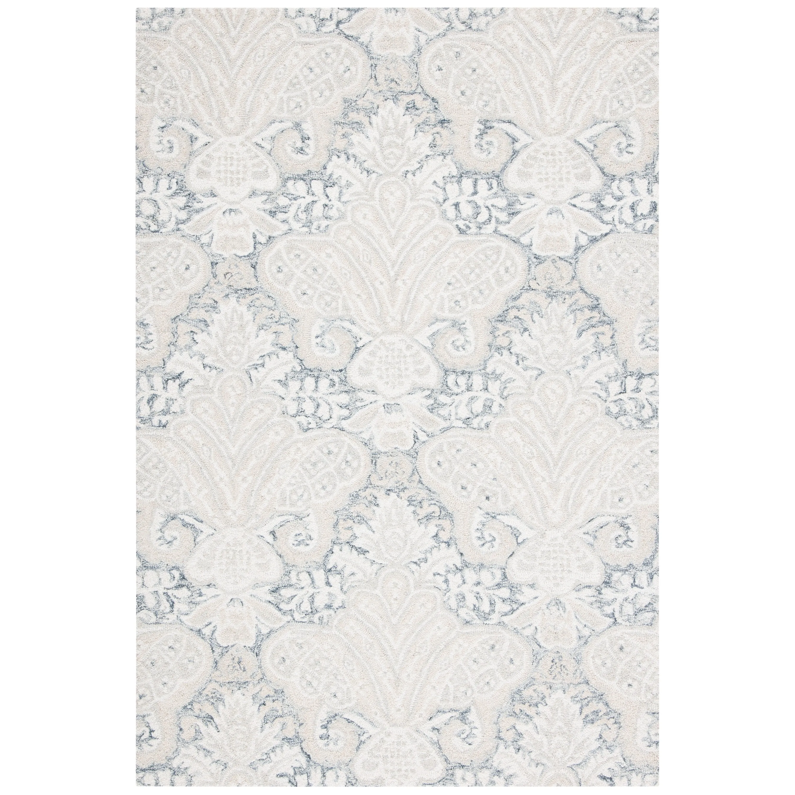 SAFAVIEH Handmade Micro-Loop Kolfinna Modern Wool Rug