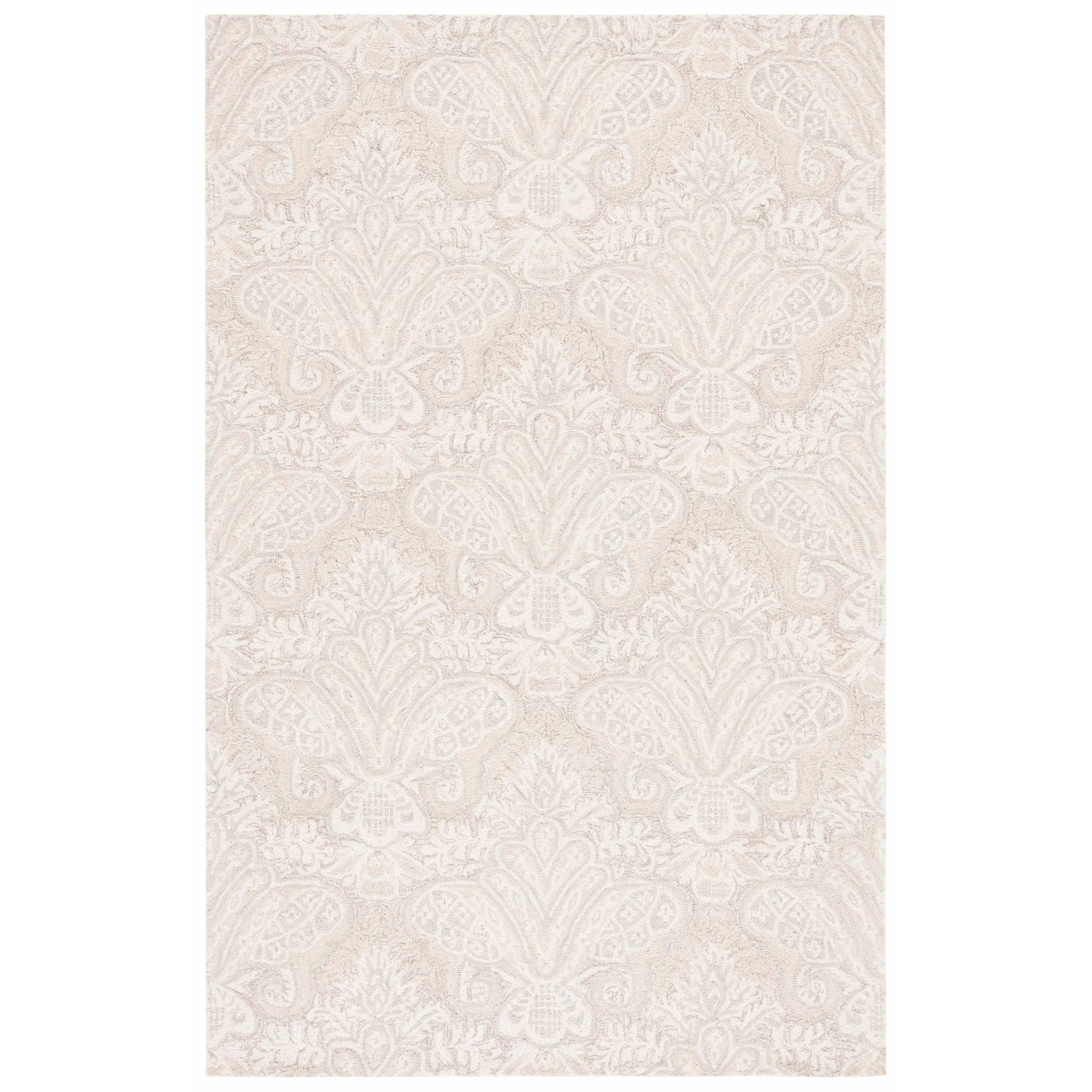 SAFAVIEH Handmade Micro-Loop Kolfinna Modern Wool Rug