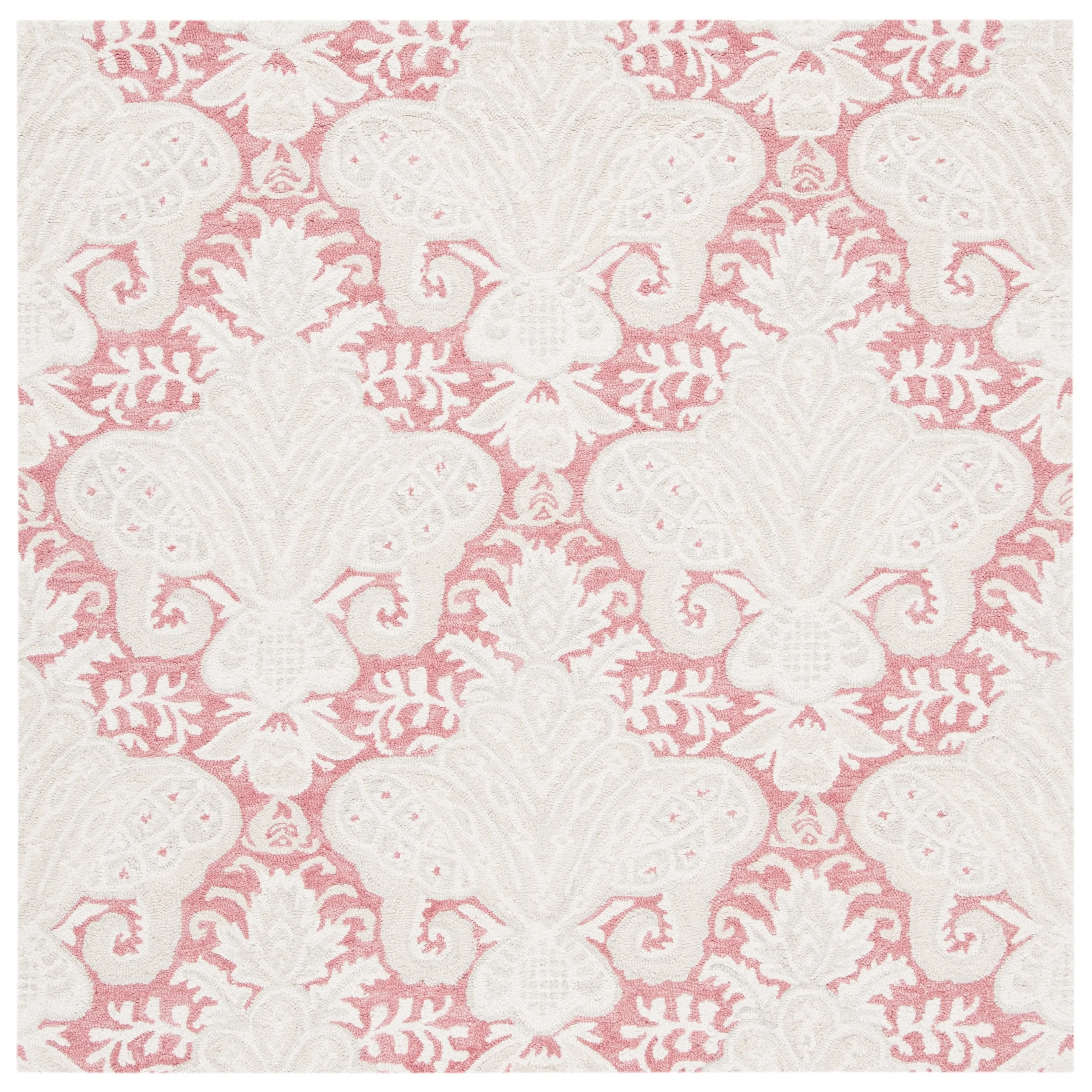 SAFAVIEH Handmade Micro-Loop Kolfinna Modern Wool Rug