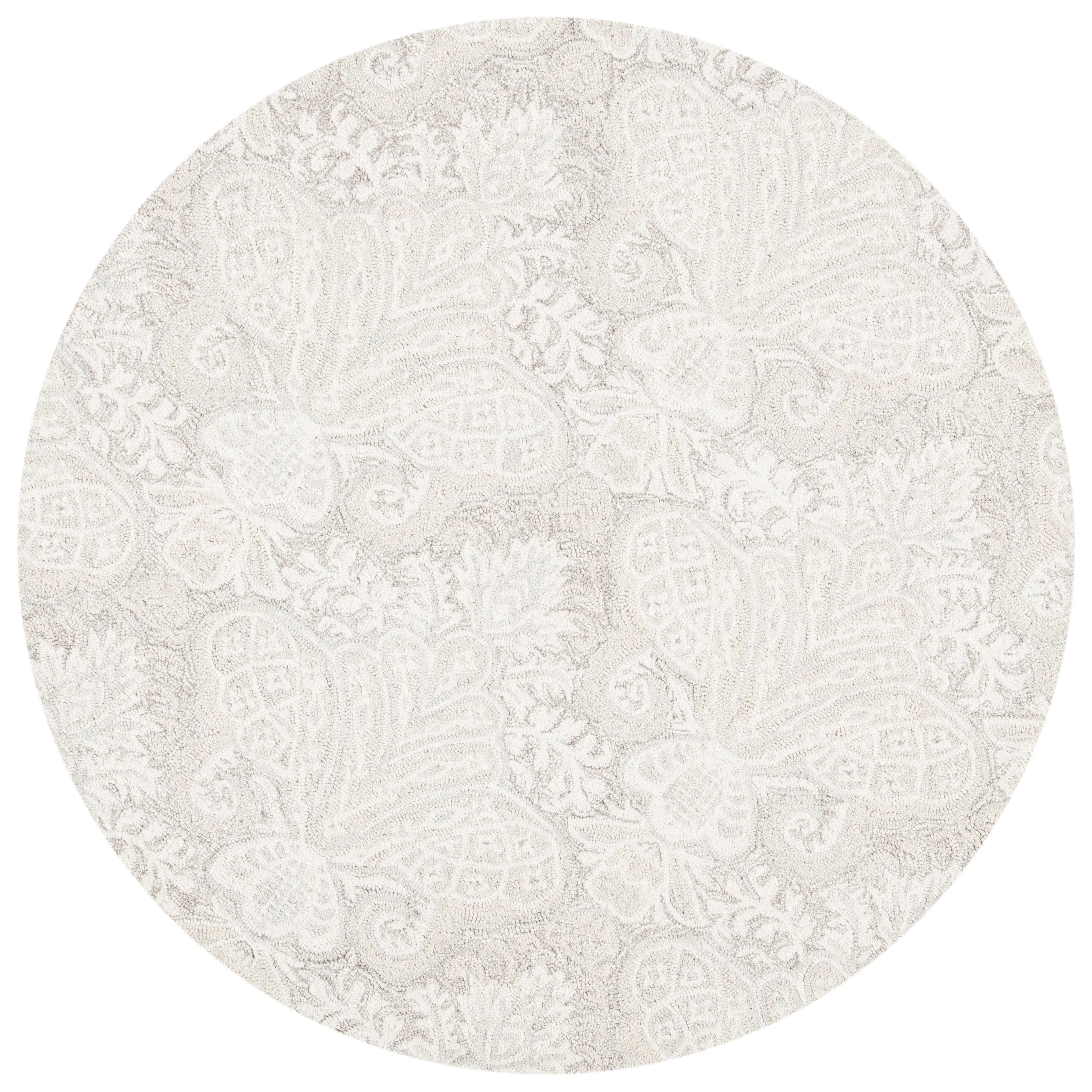 SAFAVIEH Handmade Micro-Loop Kolfinna Modern Wool Rug