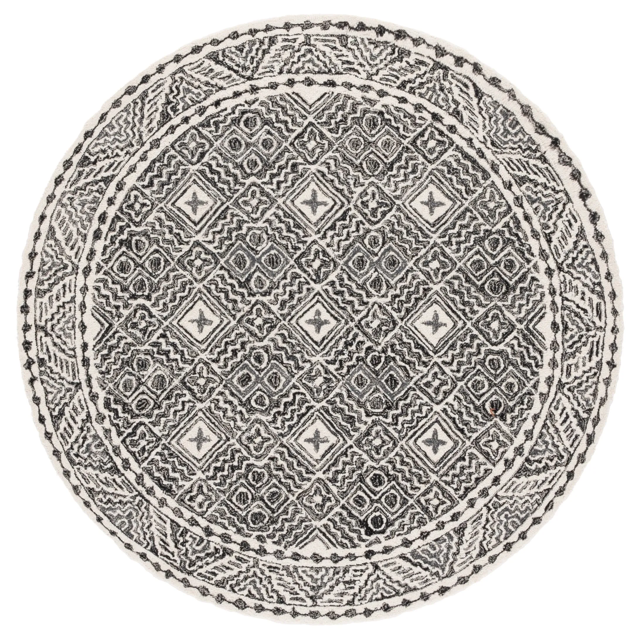 SAFAVIEH Handmade Micro-Loop Lutetia Wool Rug