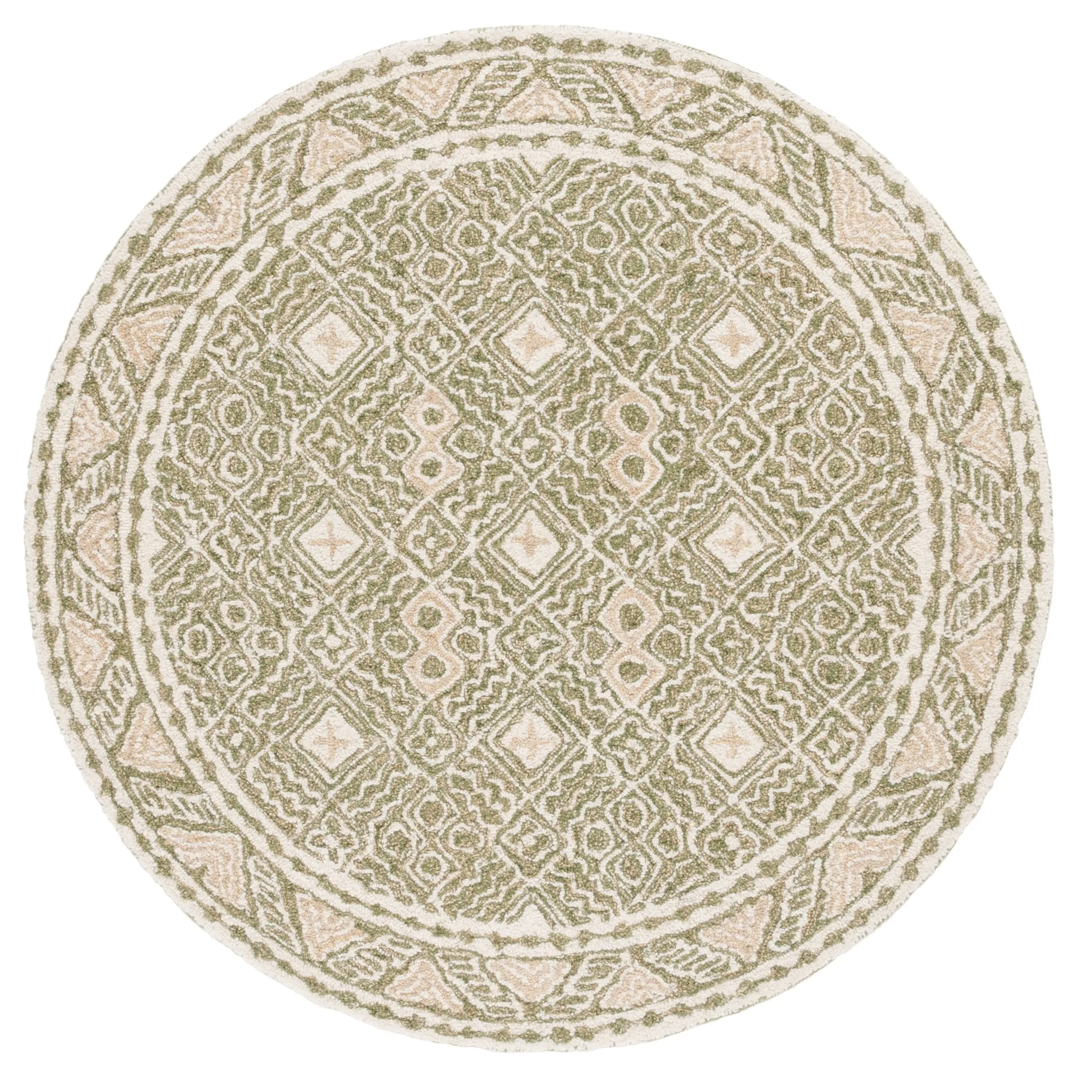 SAFAVIEH Handmade Micro-Loop Lutetia Wool Rug