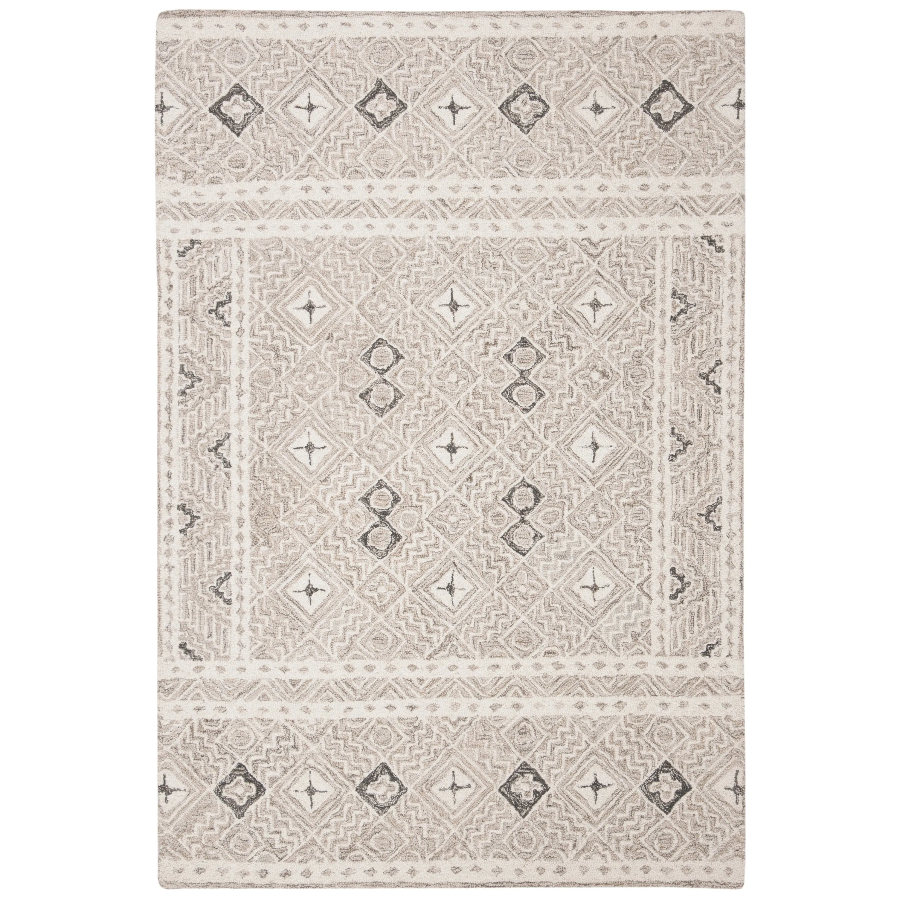 SAFAVIEH Handmade Micro-Loop Lutetia Wool Rug