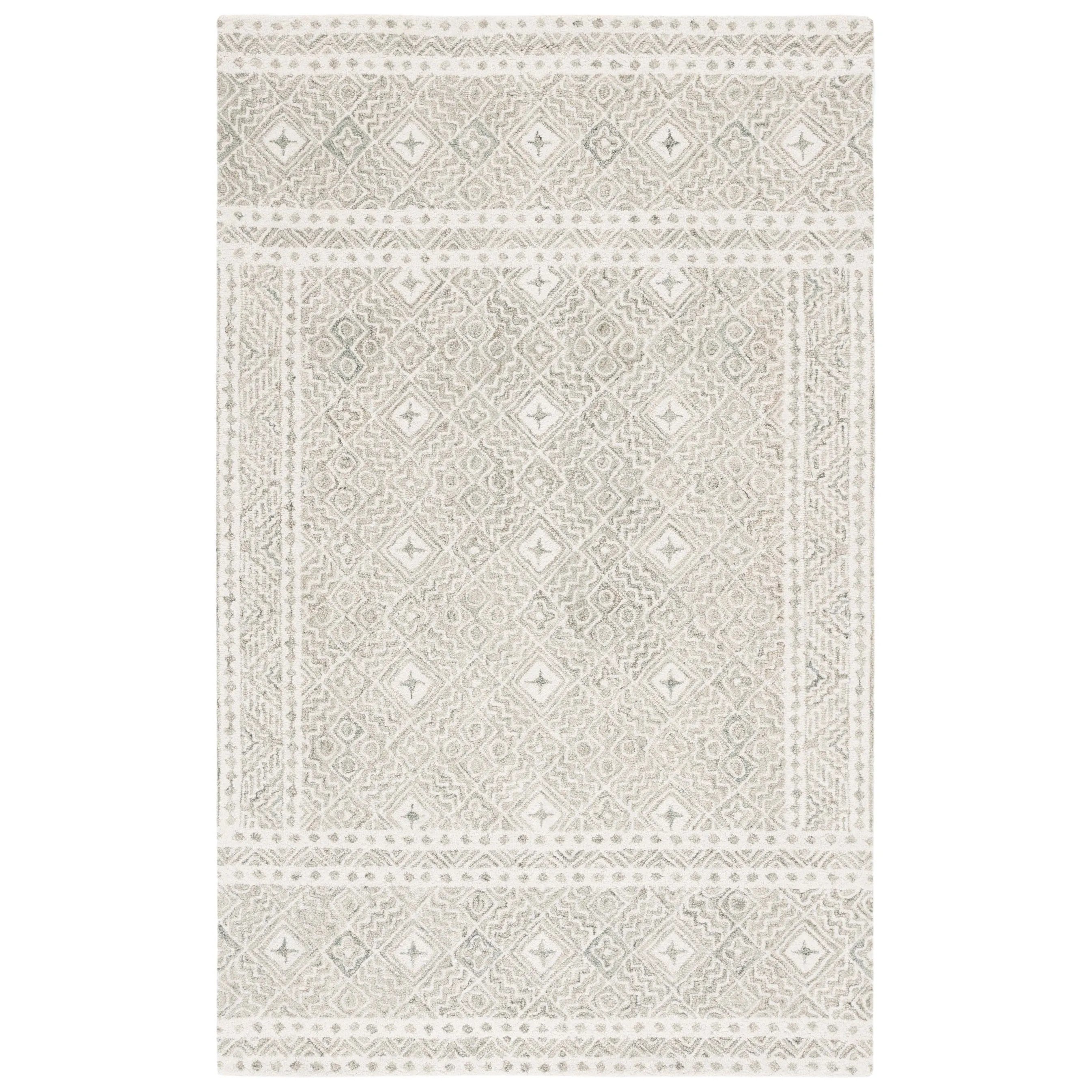 SAFAVIEH Handmade Micro-Loop Lutetia Wool Rug