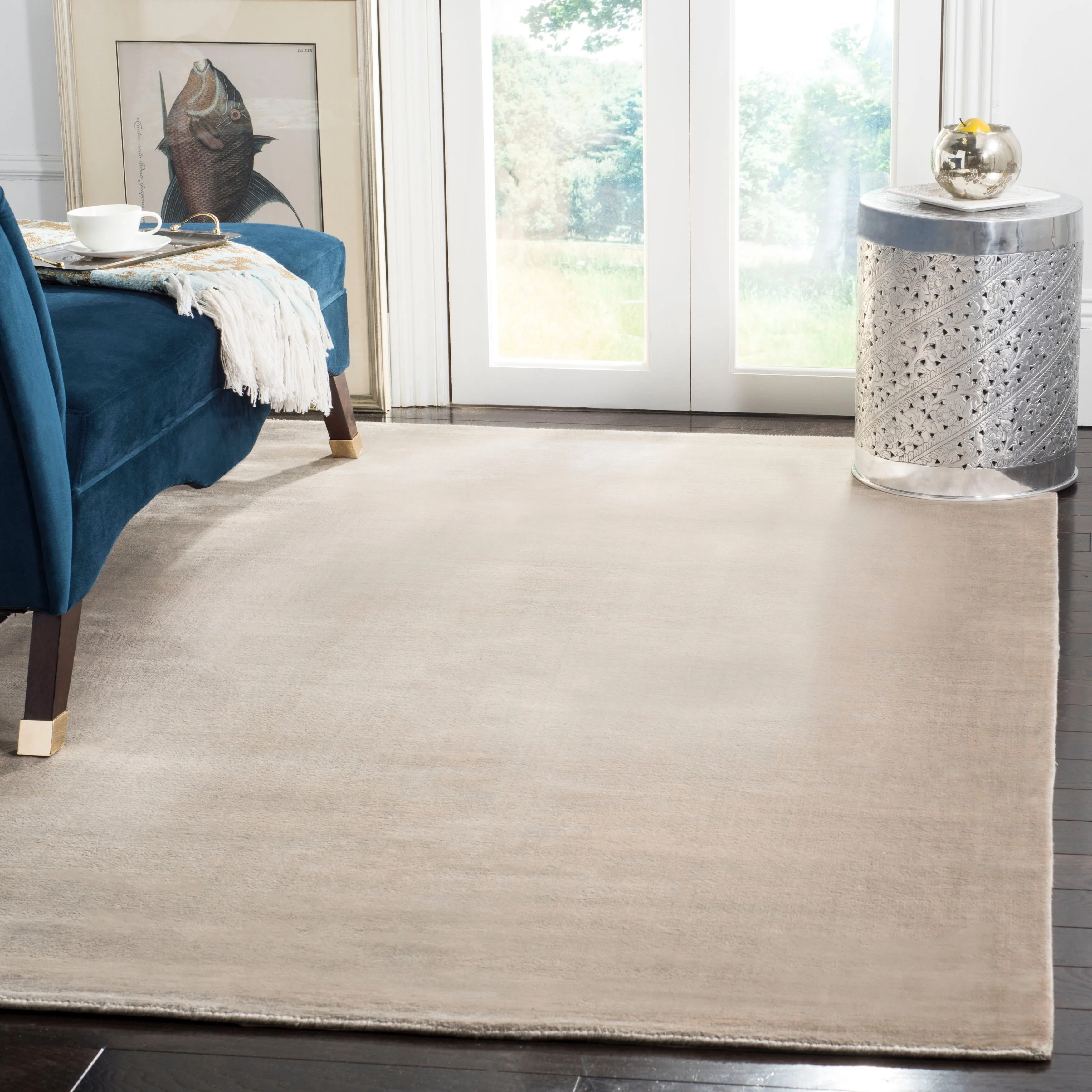 SAFAVIEH Handmade Mirage Filotia Modern Abstract Viscose Rug