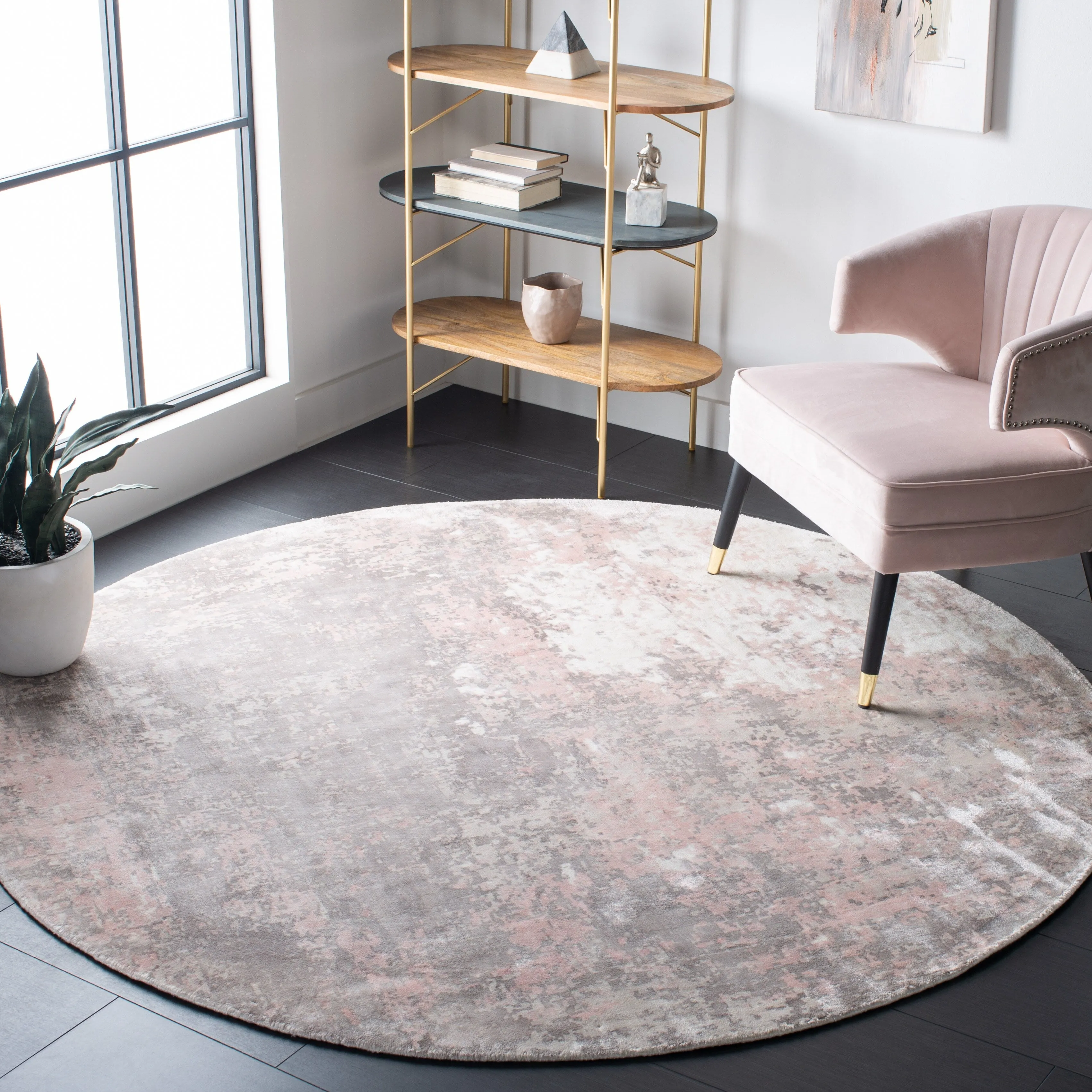 SAFAVIEH Handmade Mirage Selvie Modern Abstract Viscose Rug