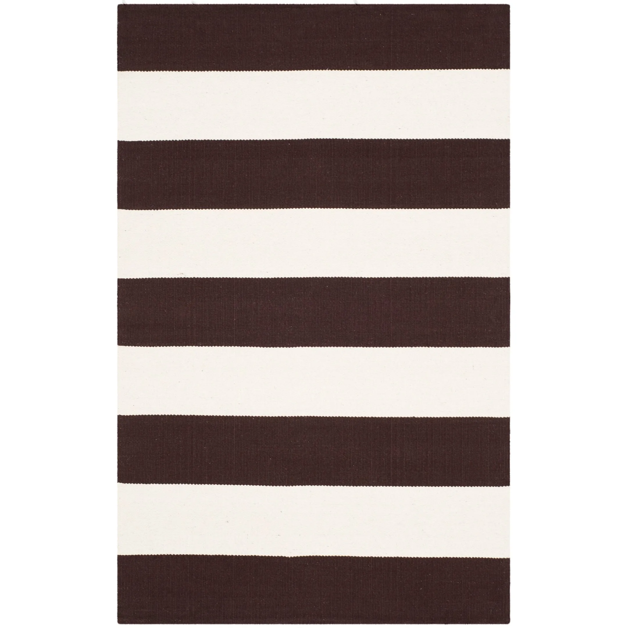 SAFAVIEH Handmade Montauk Geltrude Stripe Cotton Flatweave Rug