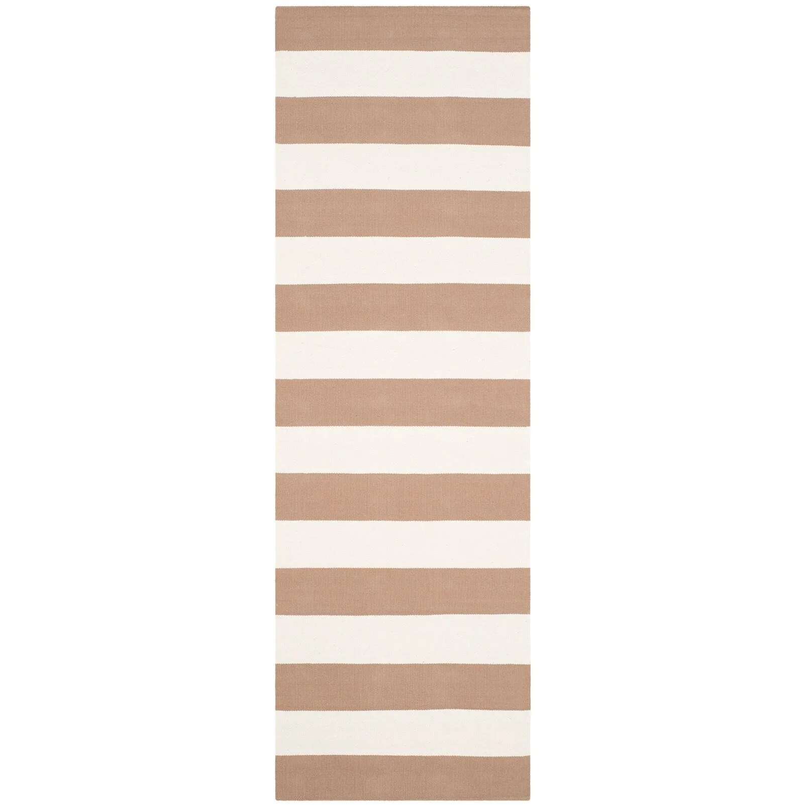 SAFAVIEH Handmade Montauk Geltrude Stripe Cotton Flatweave Rug