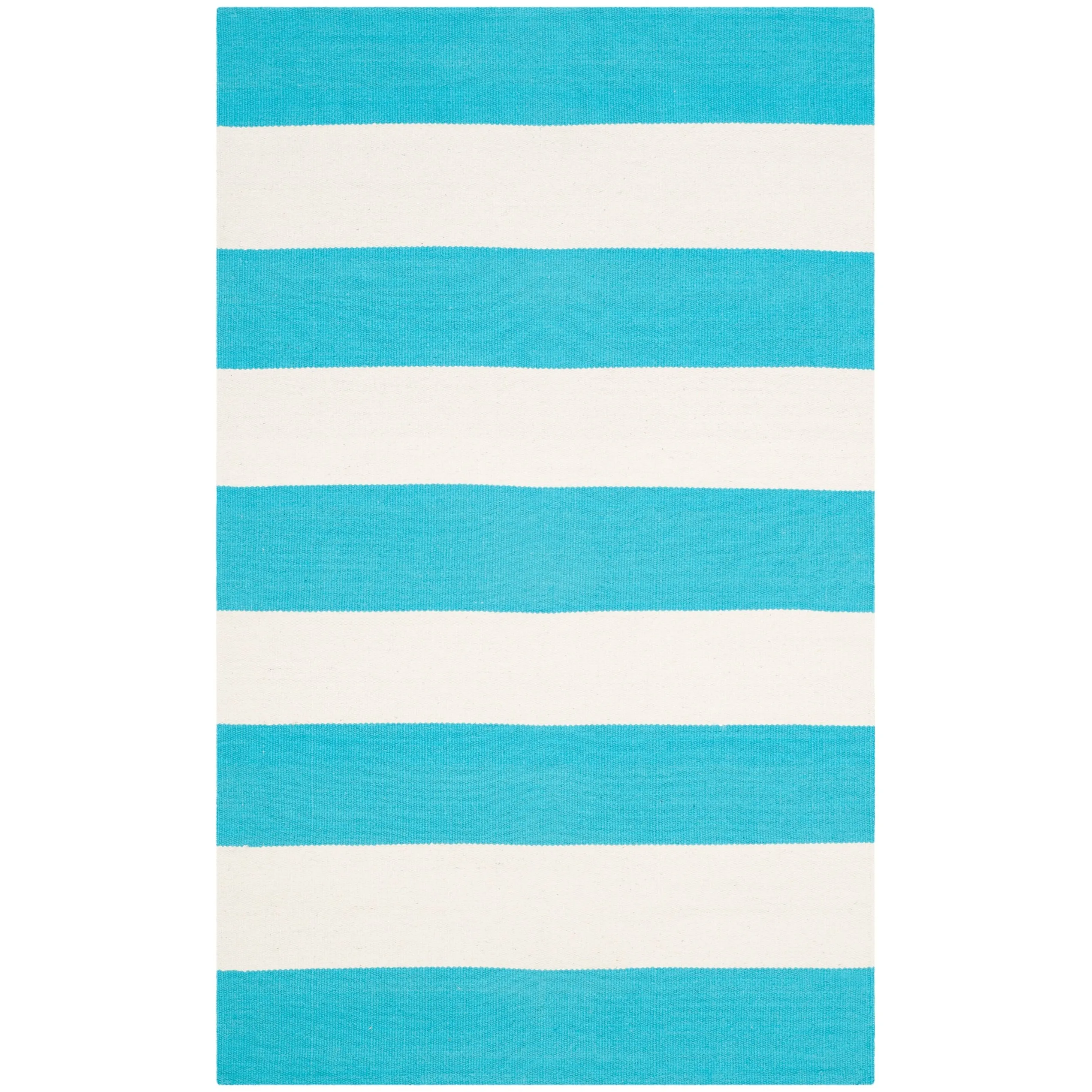 SAFAVIEH Handmade Montauk Geltrude Stripe Cotton Flatweave Rug