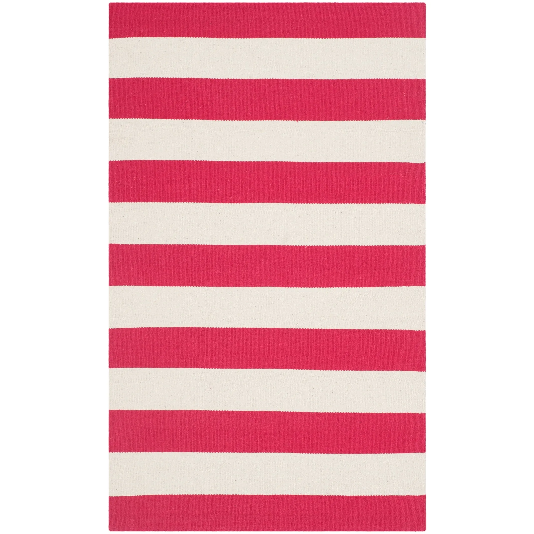 SAFAVIEH Handmade Montauk Geltrude Stripe Cotton Flatweave Rug
