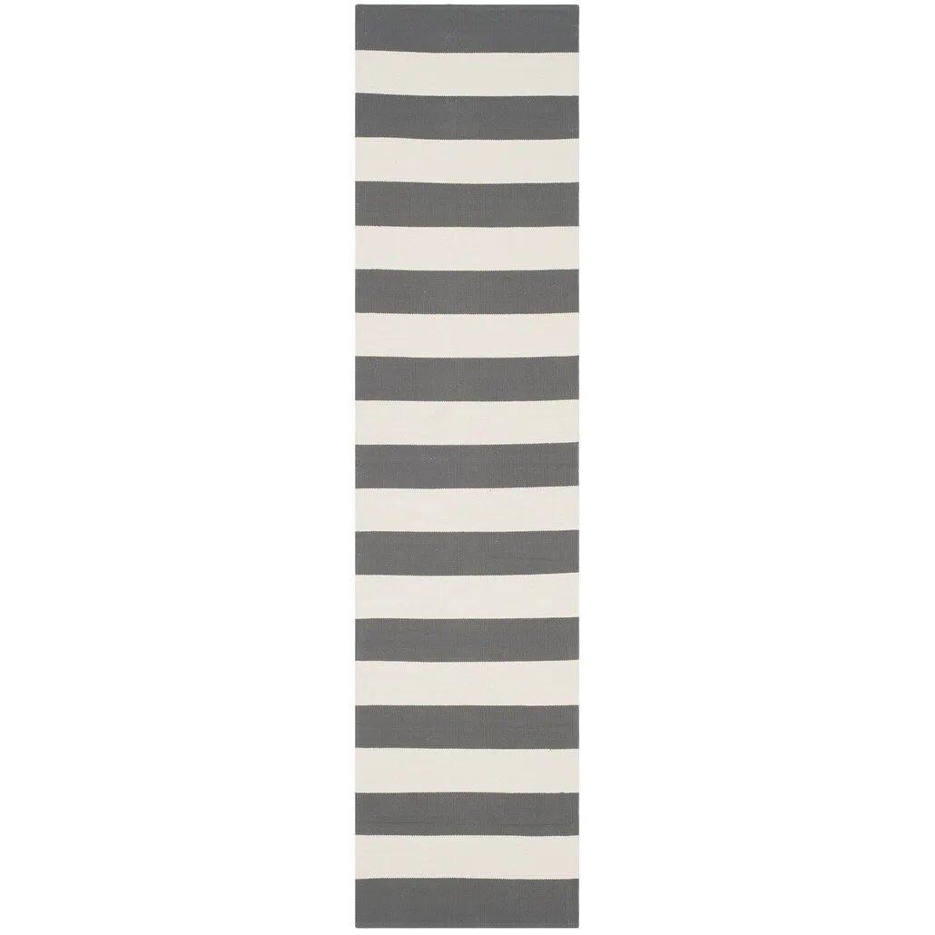 SAFAVIEH Handmade Montauk Geltrude Stripe Cotton Flatweave Rug