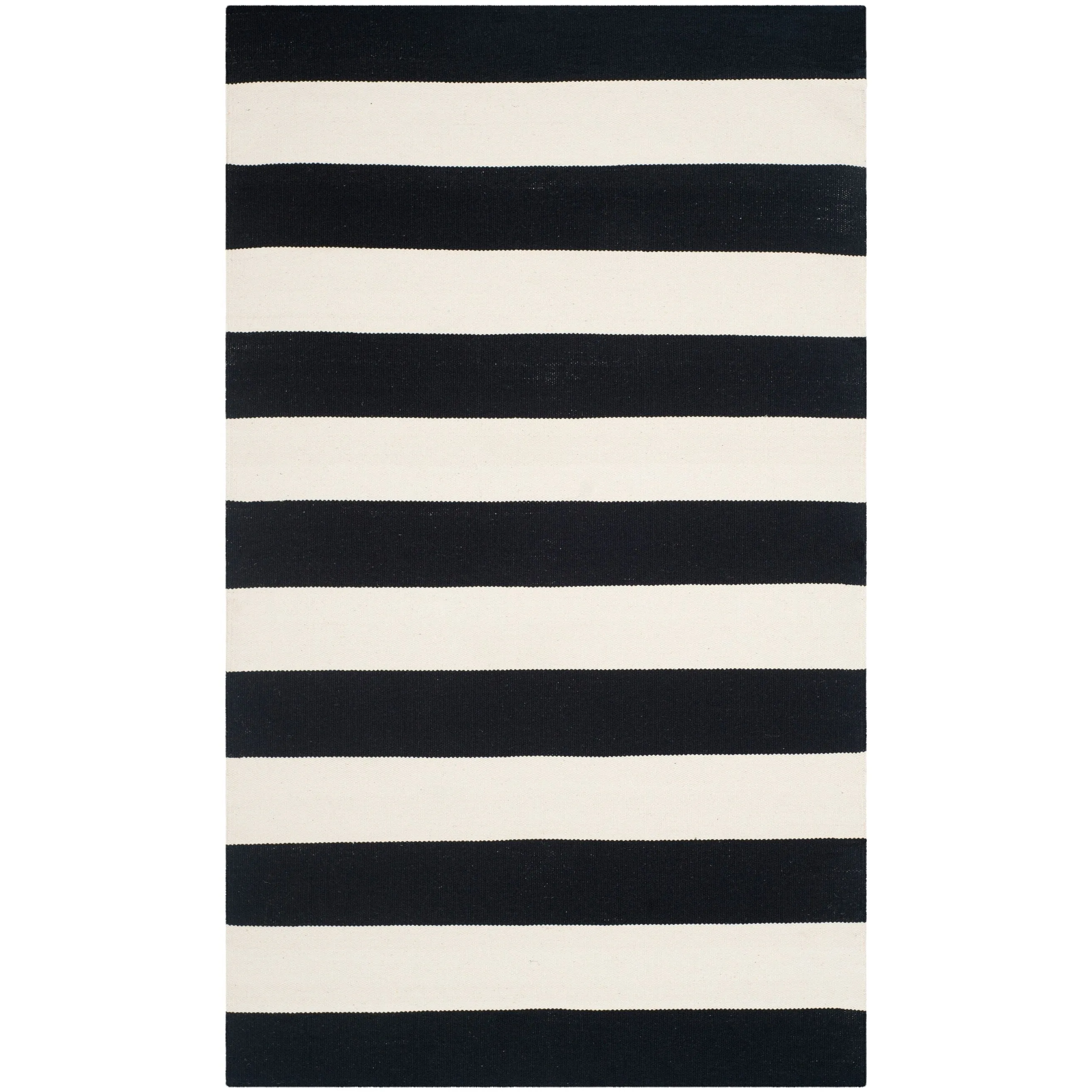 SAFAVIEH Handmade Montauk Geltrude Stripe Cotton Flatweave Rug