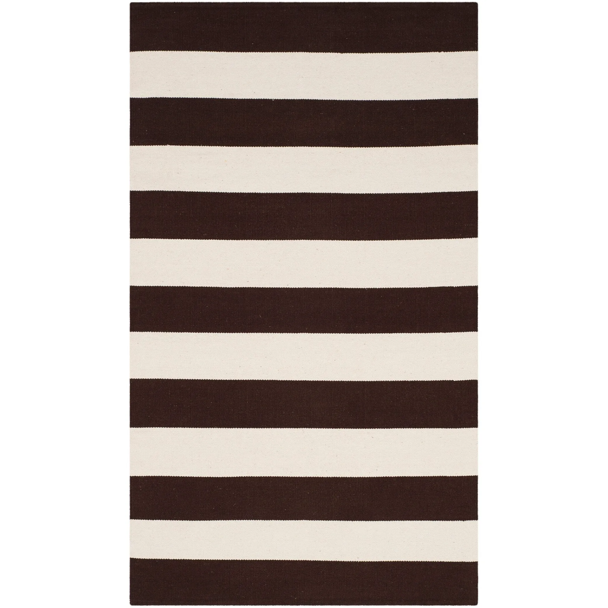 SAFAVIEH Handmade Montauk Geltrude Stripe Cotton Flatweave Rug