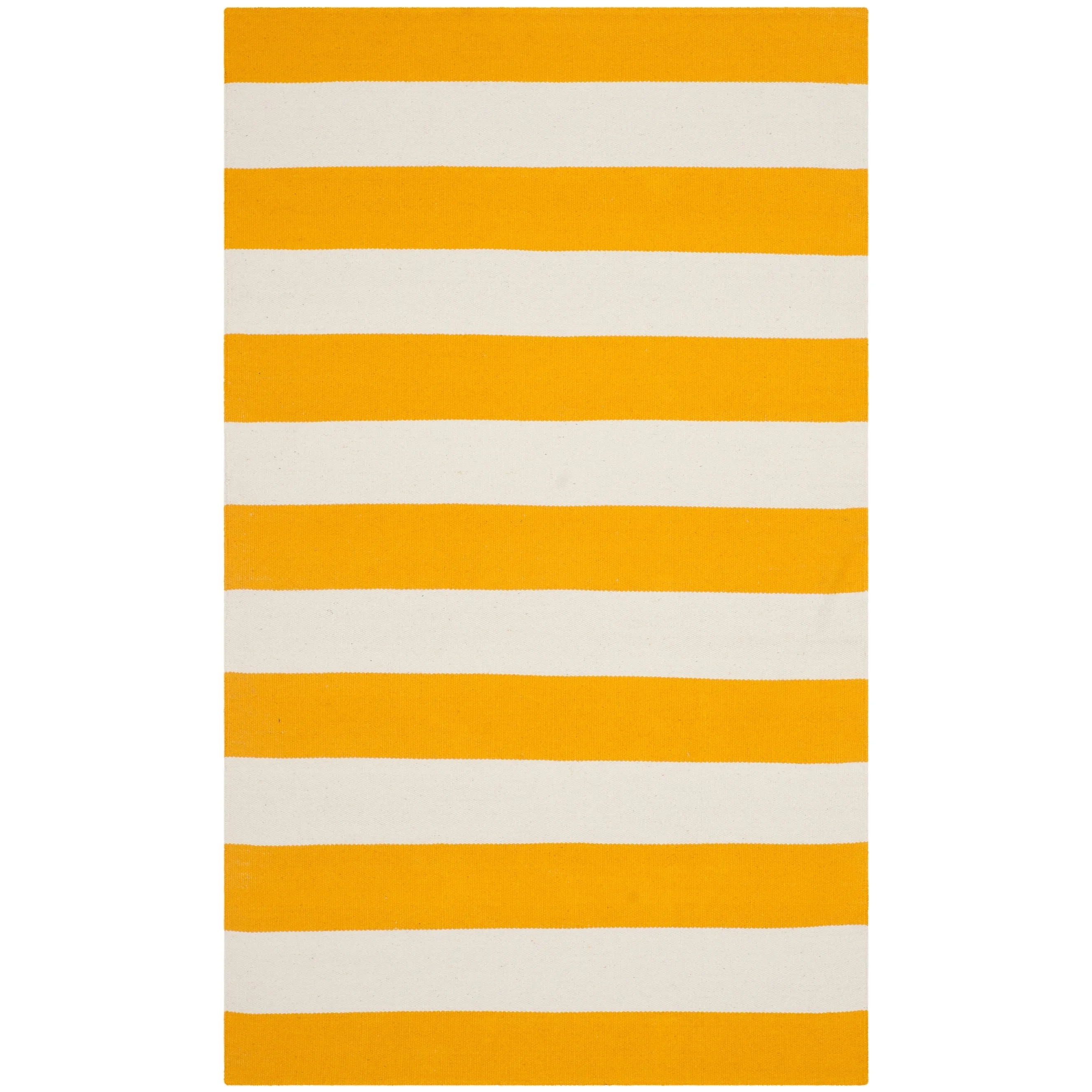 SAFAVIEH Handmade Montauk Geltrude Stripe Cotton Flatweave Rug