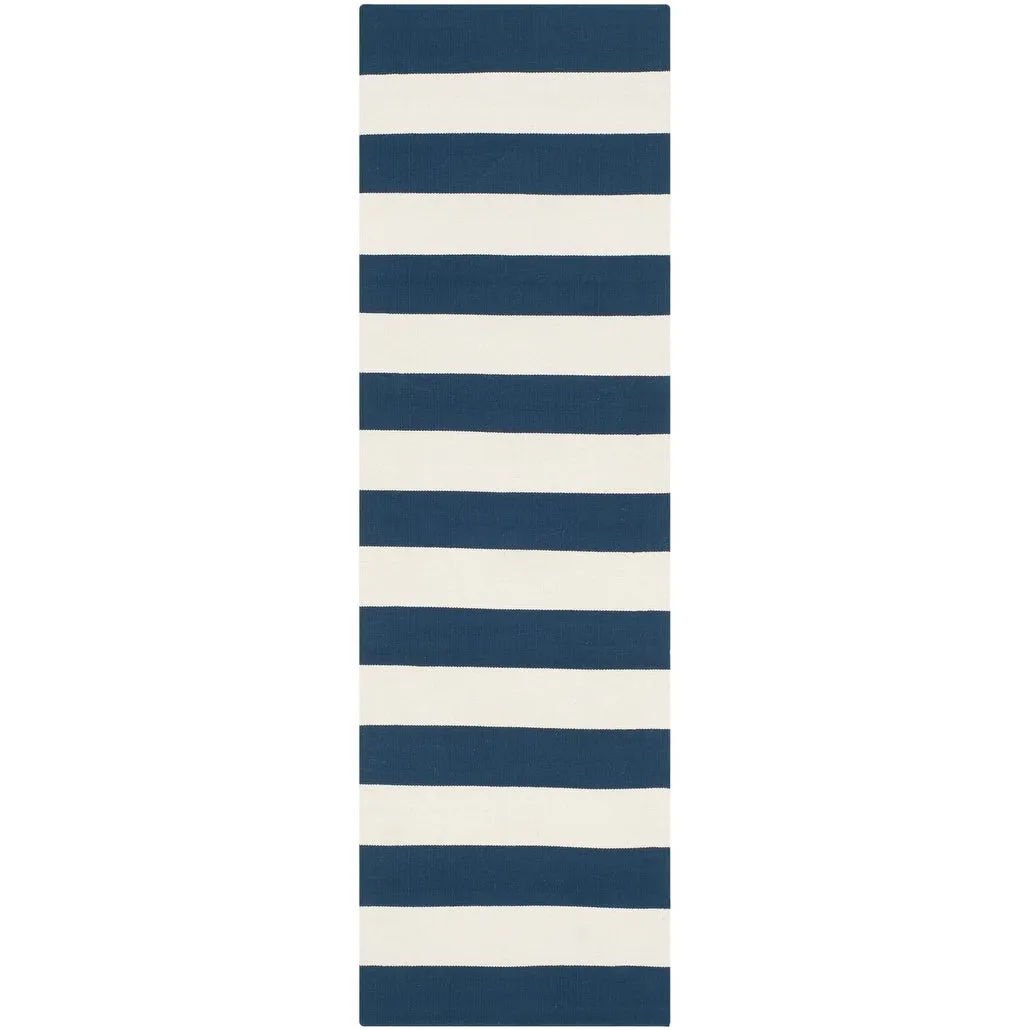 SAFAVIEH Handmade Montauk Geltrude Stripe Cotton Flatweave Rug