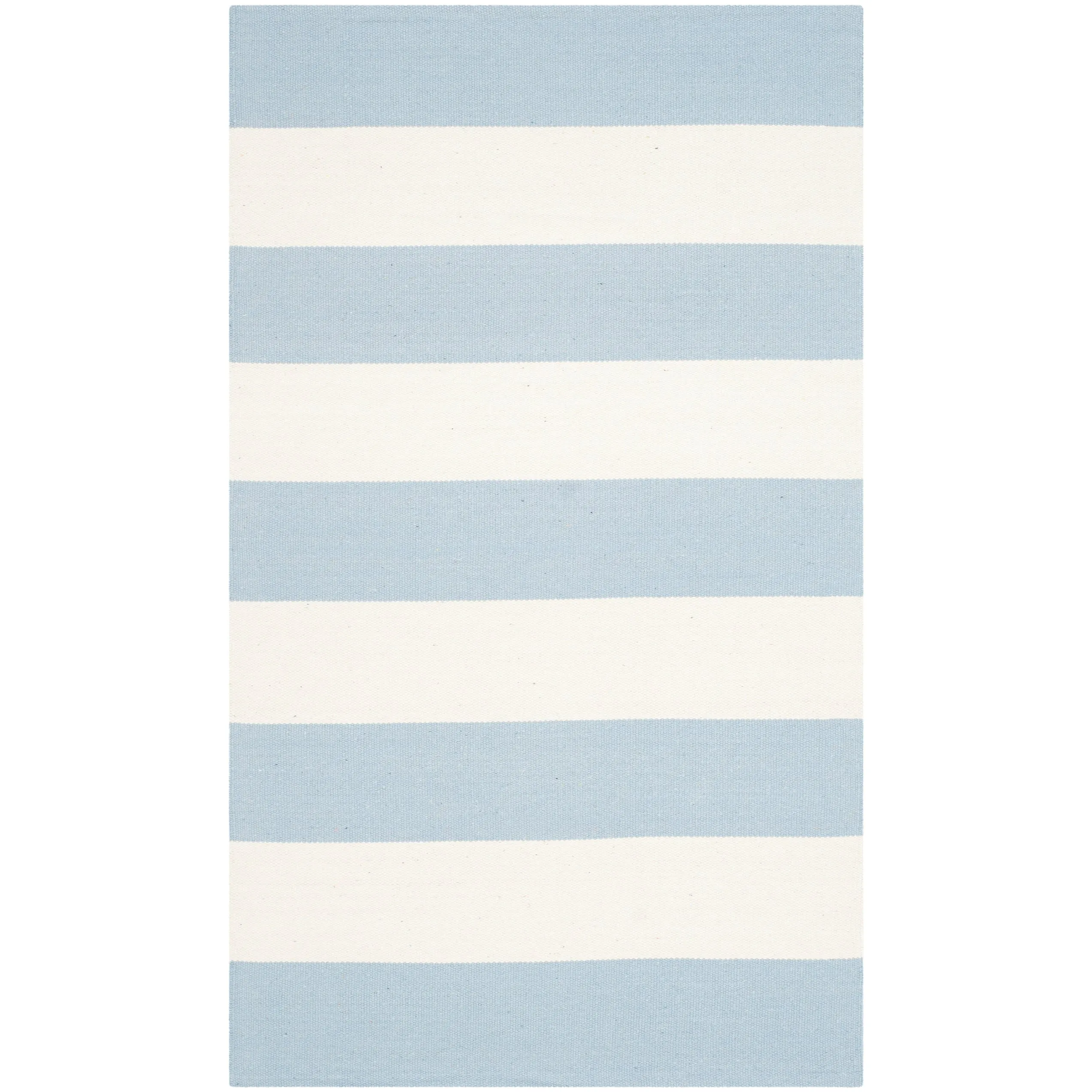 SAFAVIEH Handmade Montauk Geltrude Stripe Cotton Flatweave Rug