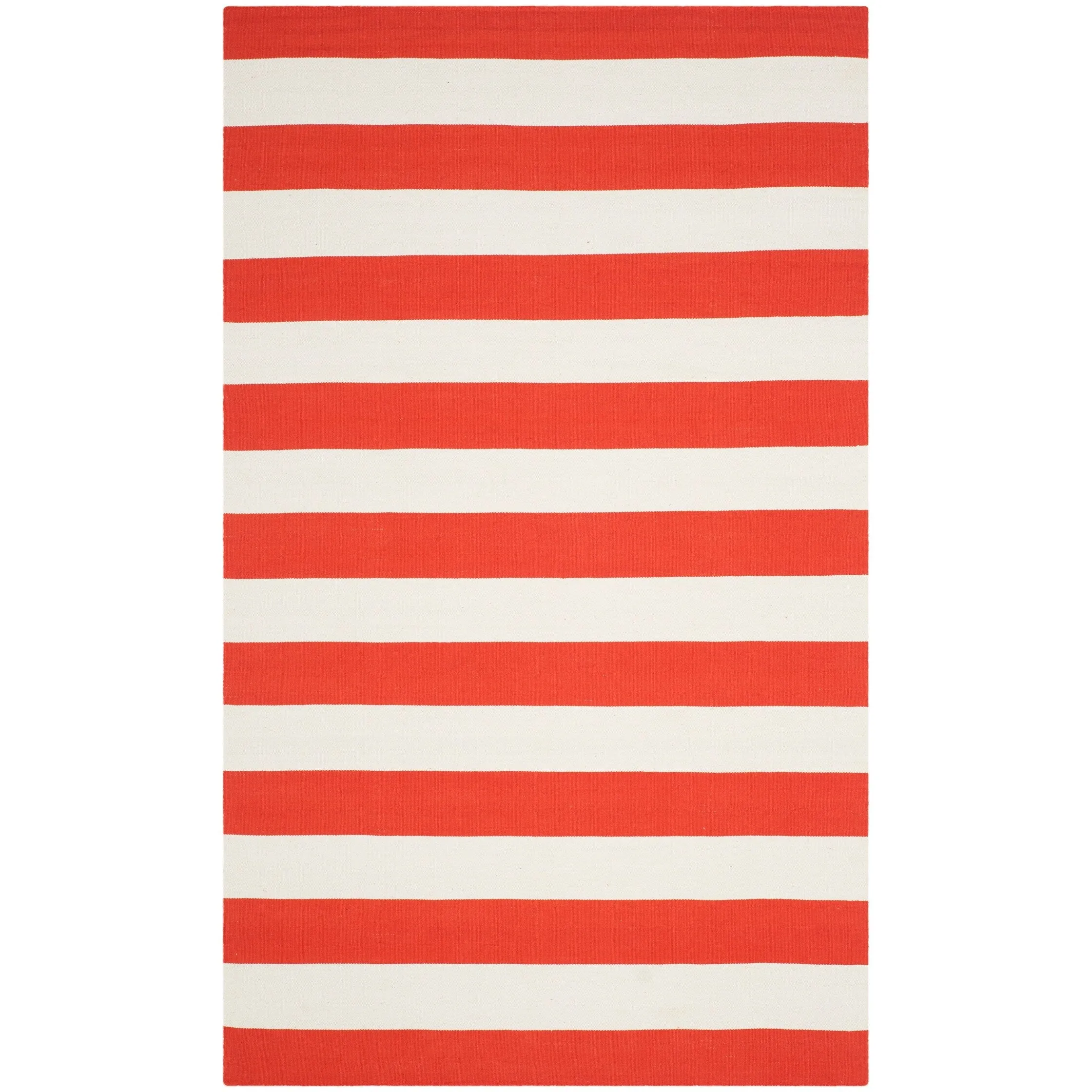 SAFAVIEH Handmade Montauk Geltrude Stripe Cotton Flatweave Rug