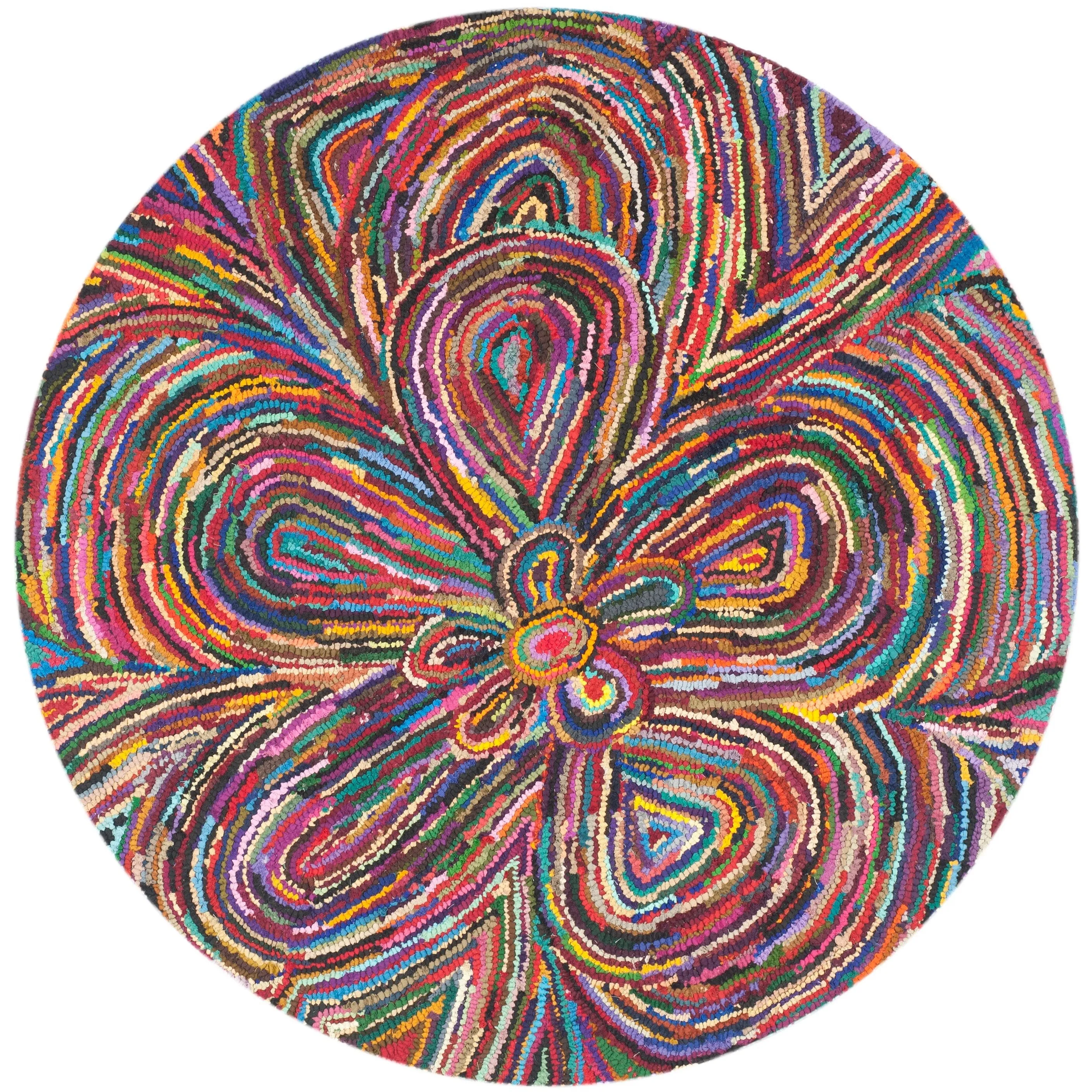 SAFAVIEH Handmade Nantucket Anastassia Contemporary Cotton Rug