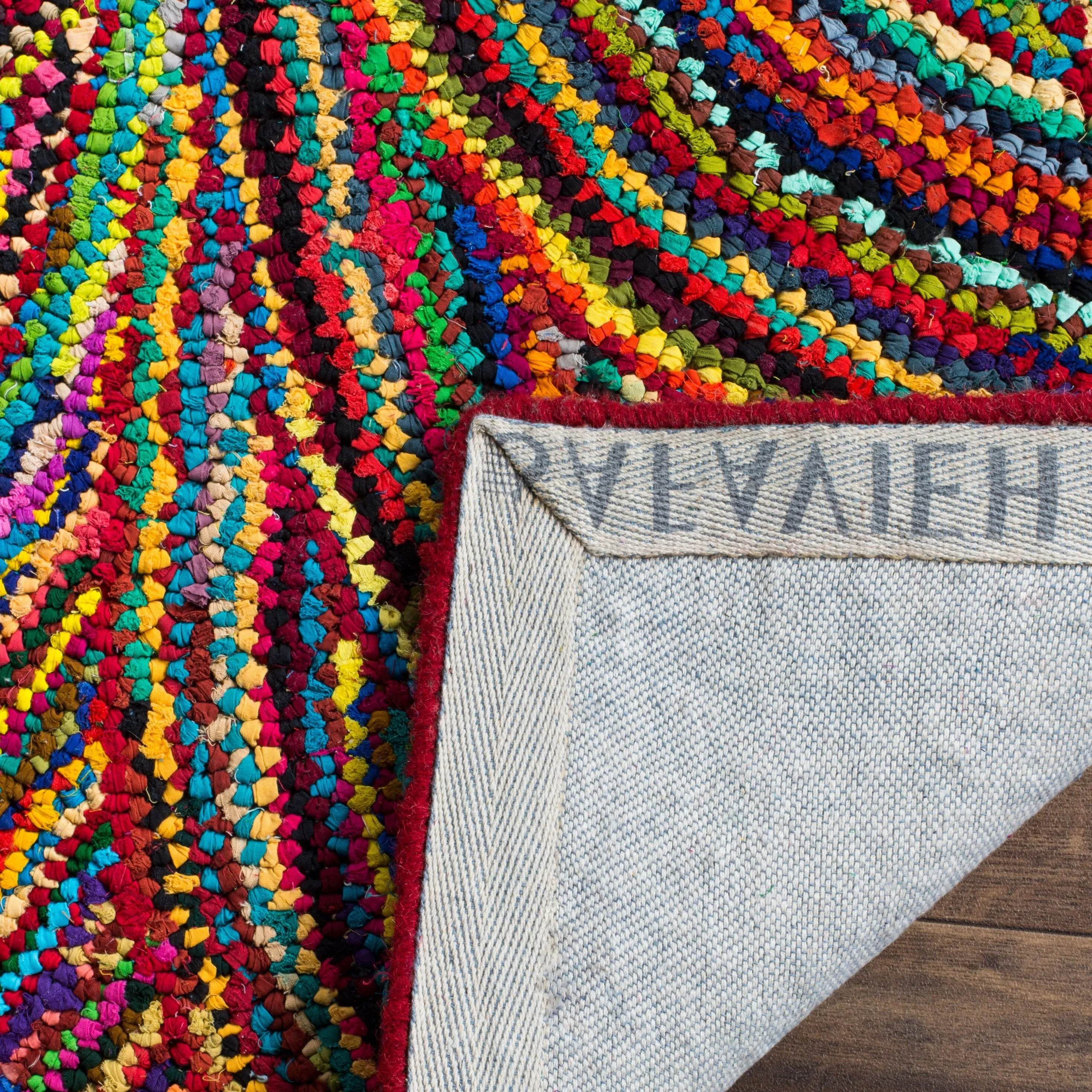SAFAVIEH Handmade Nantucket Anastassia Contemporary Cotton Rug