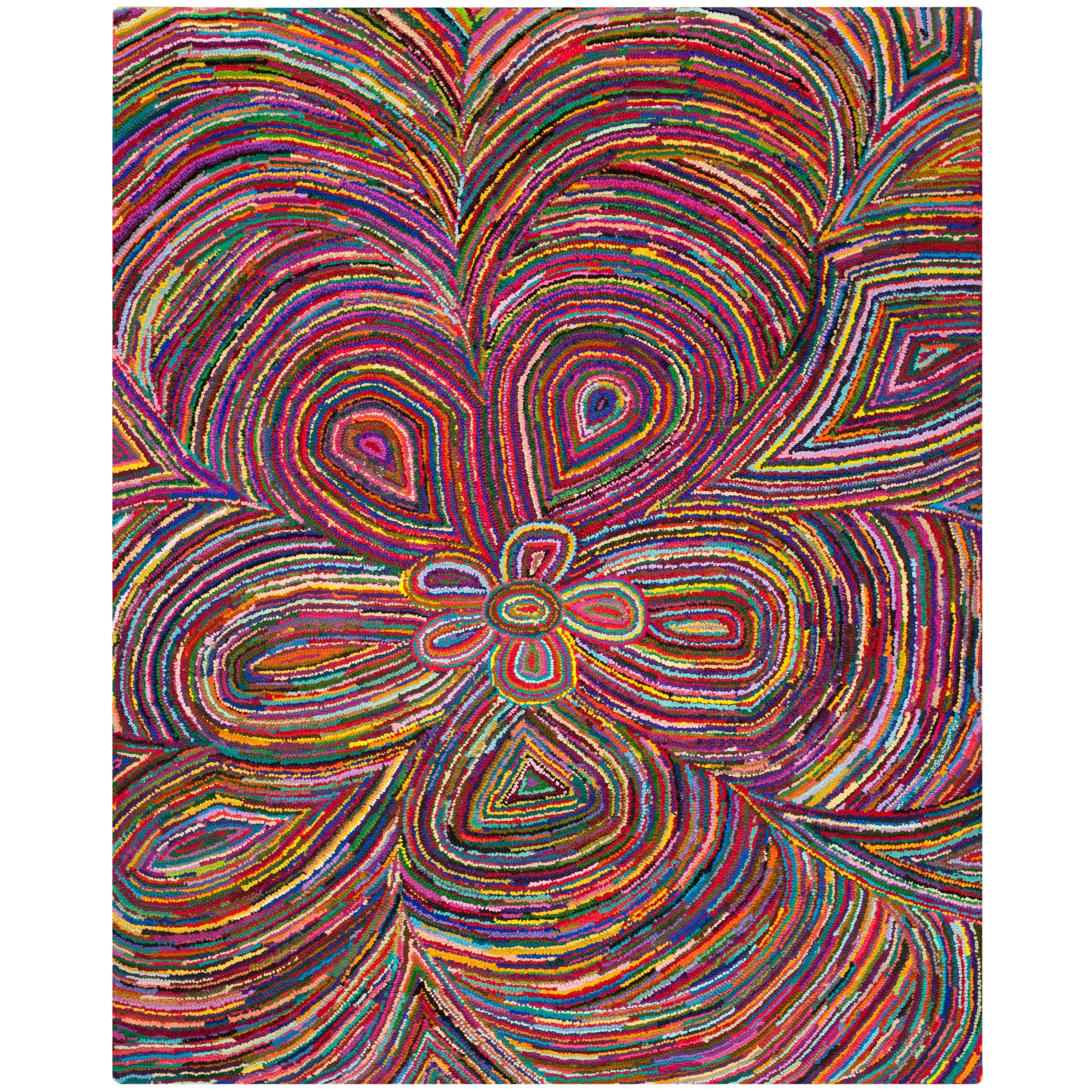 SAFAVIEH Handmade Nantucket Anastassia Contemporary Cotton Rug