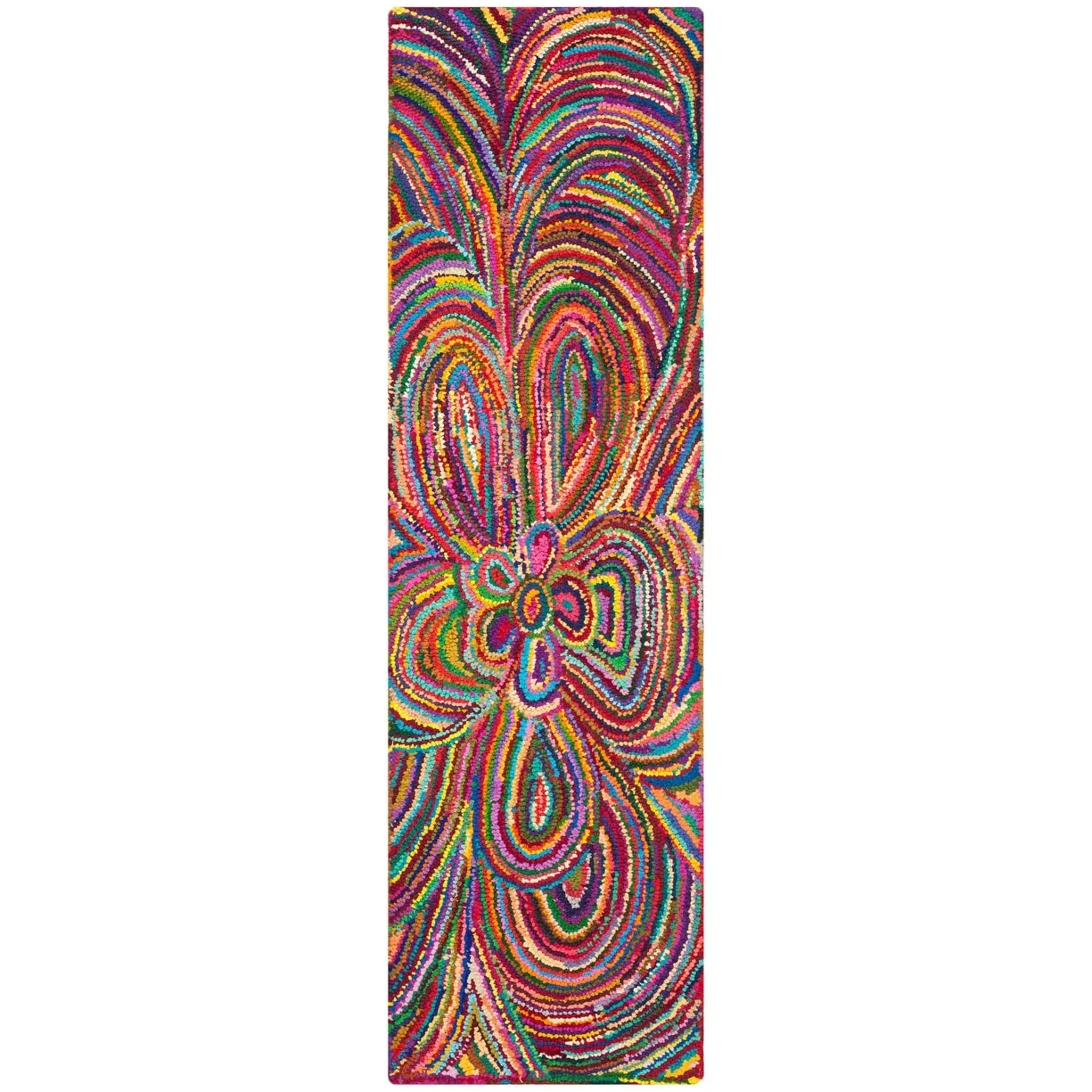 SAFAVIEH Handmade Nantucket Anastassia Contemporary Cotton Rug