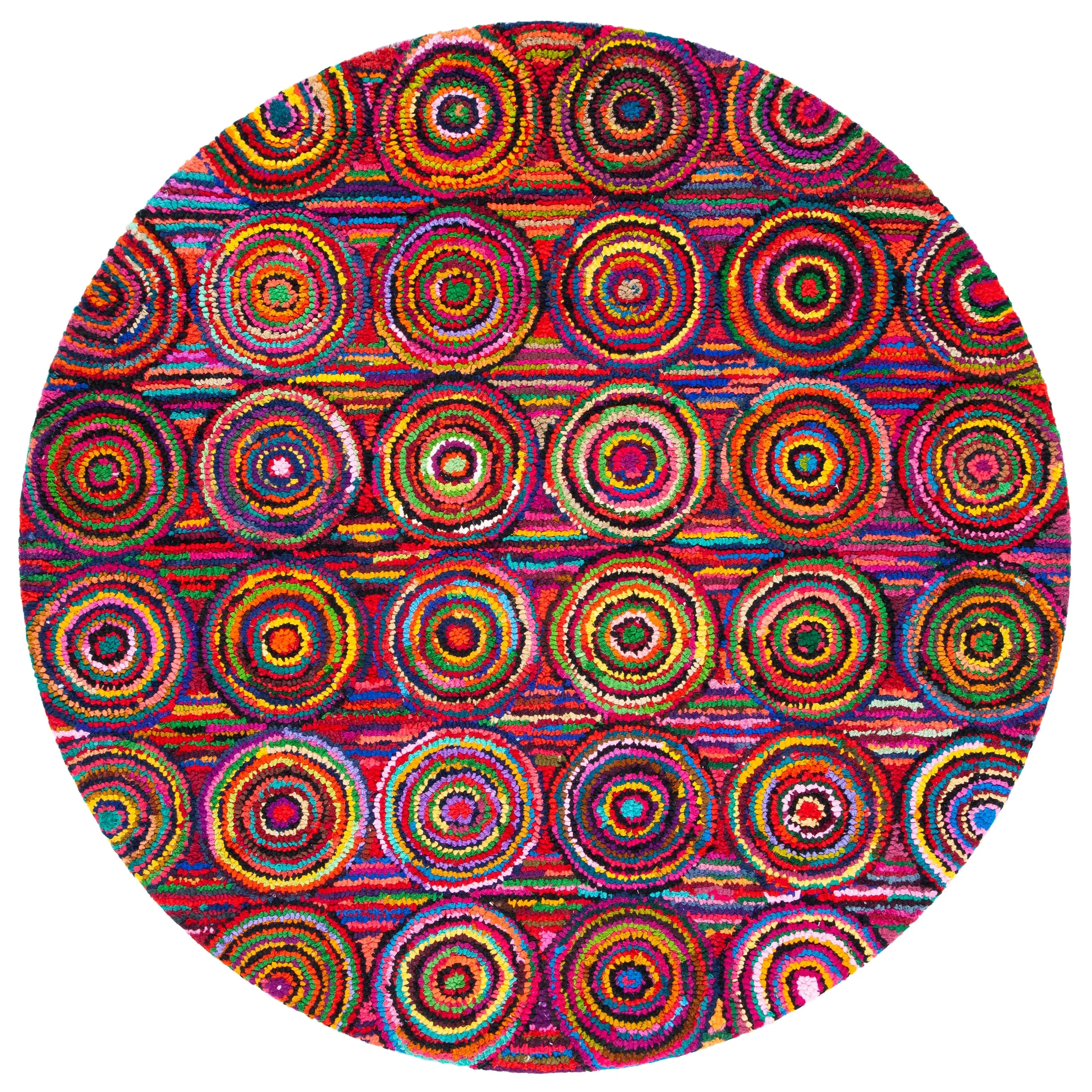 SAFAVIEH Handmade Nantucket Siegtraud Contemporary Cotton Rug