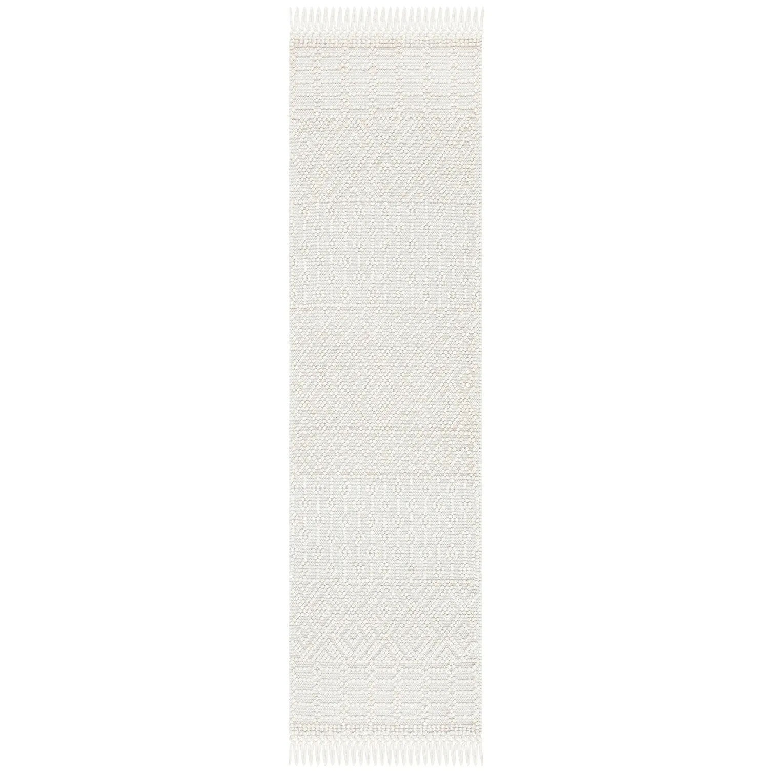 SAFAVIEH Handmade Natura Estel Wool Fringe Rug