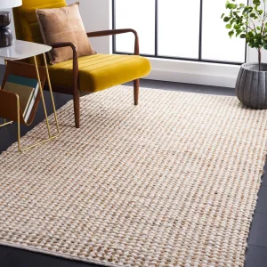 SAFAVIEH. Handmade Natura Iliriana Wool & Jute Rug