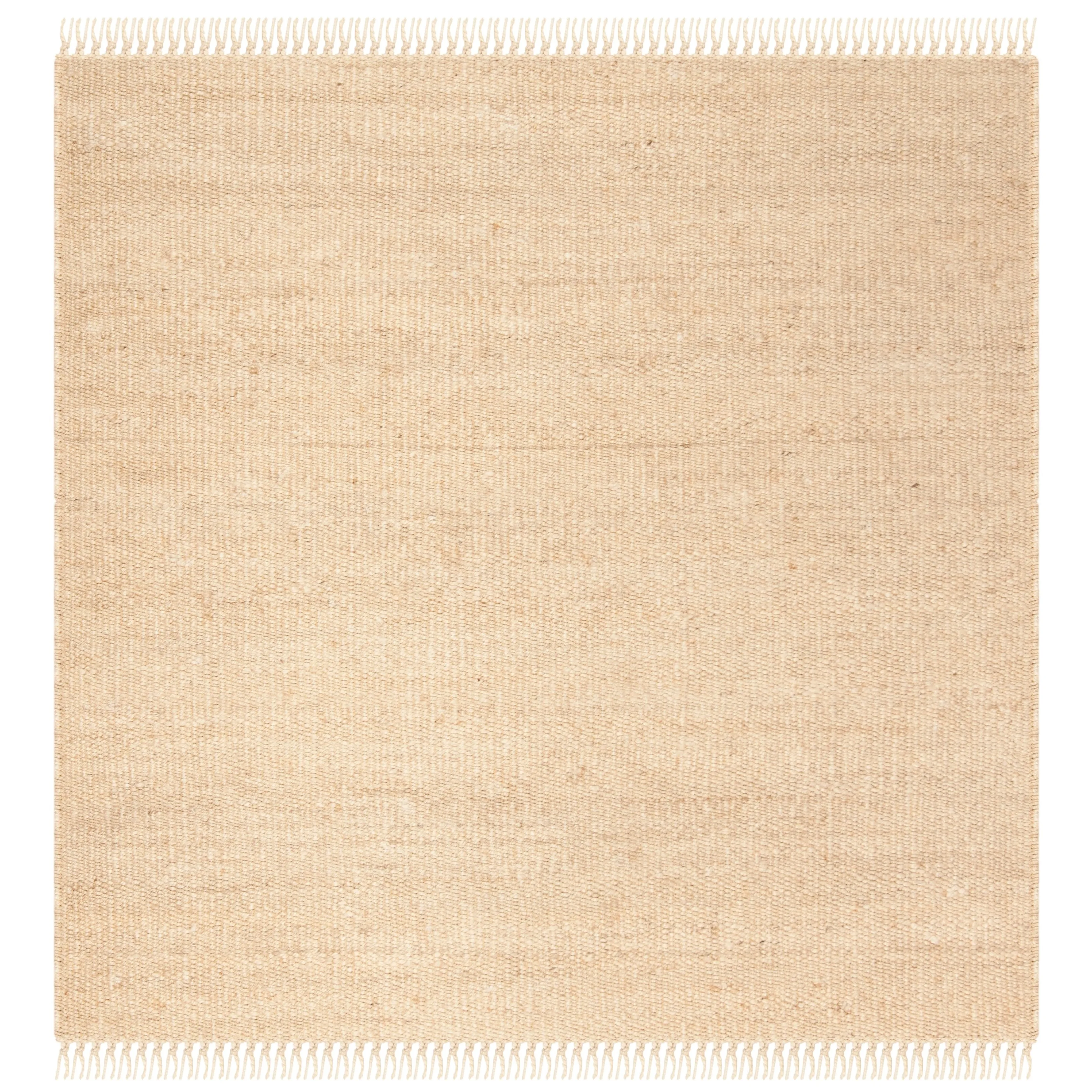 SAFAVIEH Handmade Natural Fiber Eybjorg Jute Fringe Rug