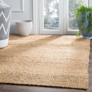 SAFAVIEH Handmade Natural Fiber Grainne Jute Rug - Light Blue/Natural - 3' x 5'