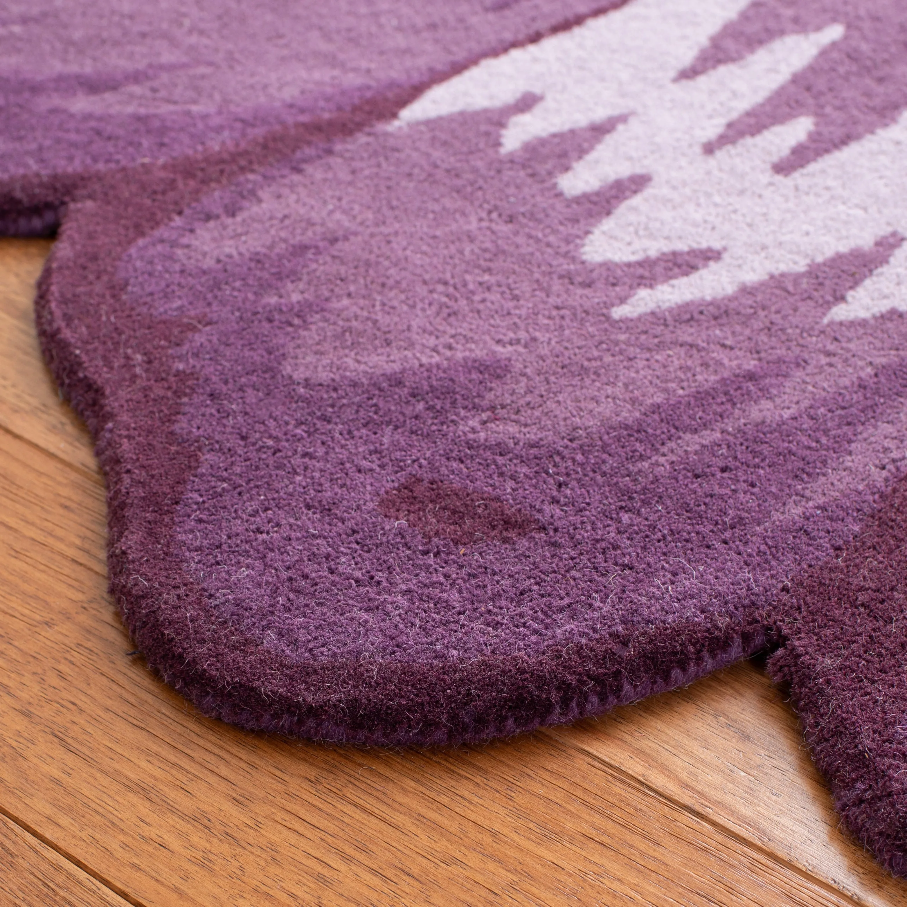 SAFAVIEH Handmade Novelty Alfrin Floral Wool Rug