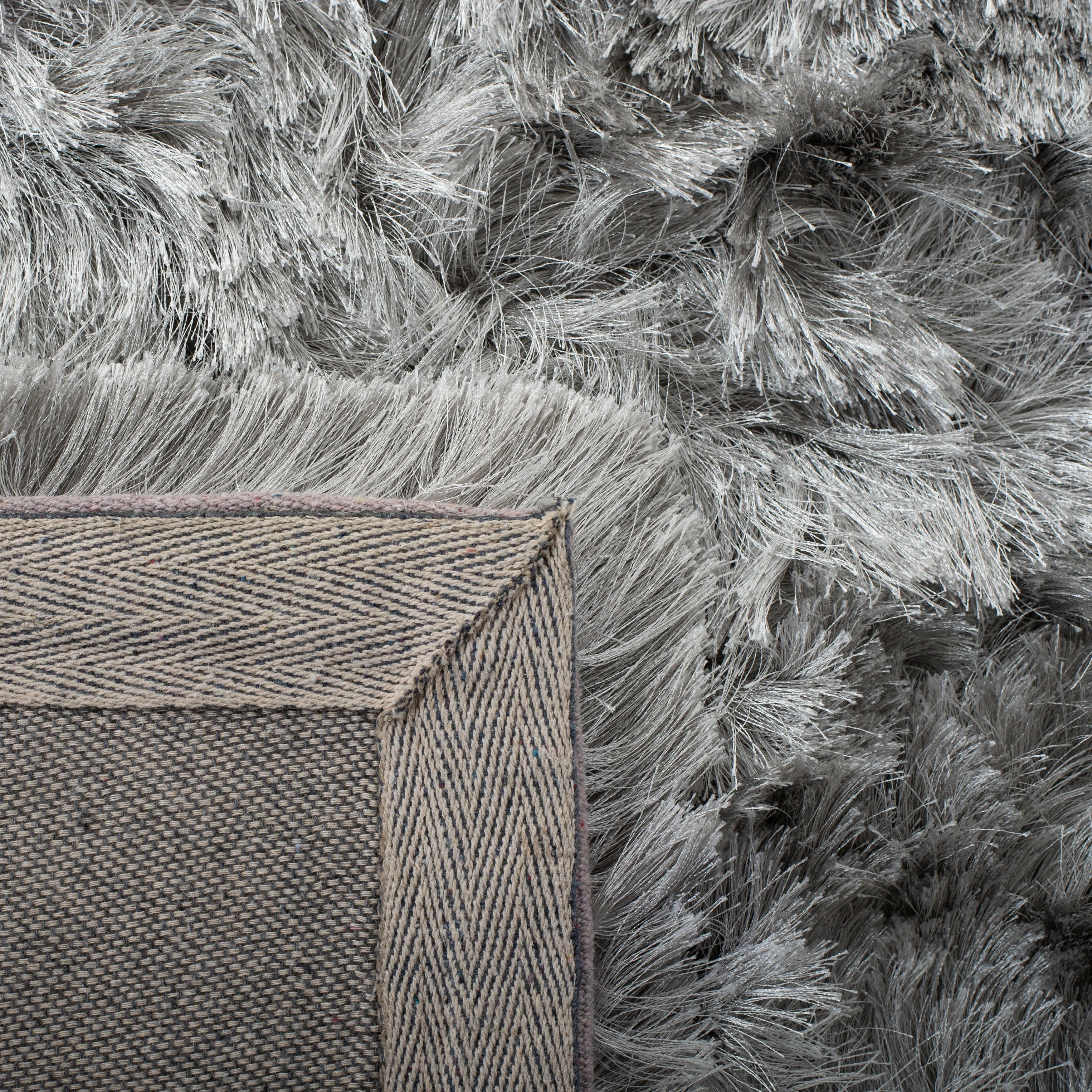 SAFAVIEH Handmade Ocean Shag Marilijn Glam 2.5-inch Thick Rug