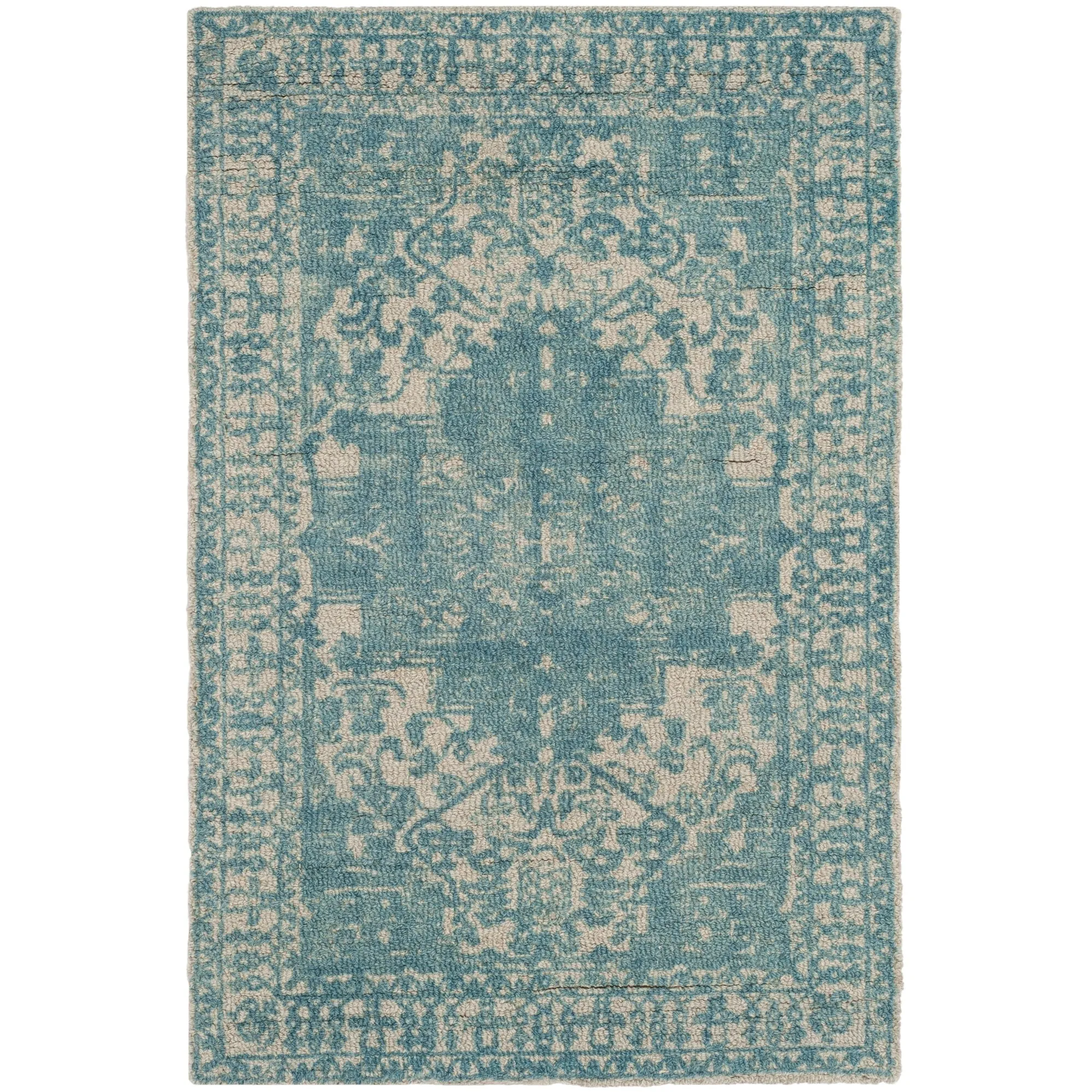 SAFAVIEH Handmade Restoration Vintage Boho Grisha Oriental Wool Rug