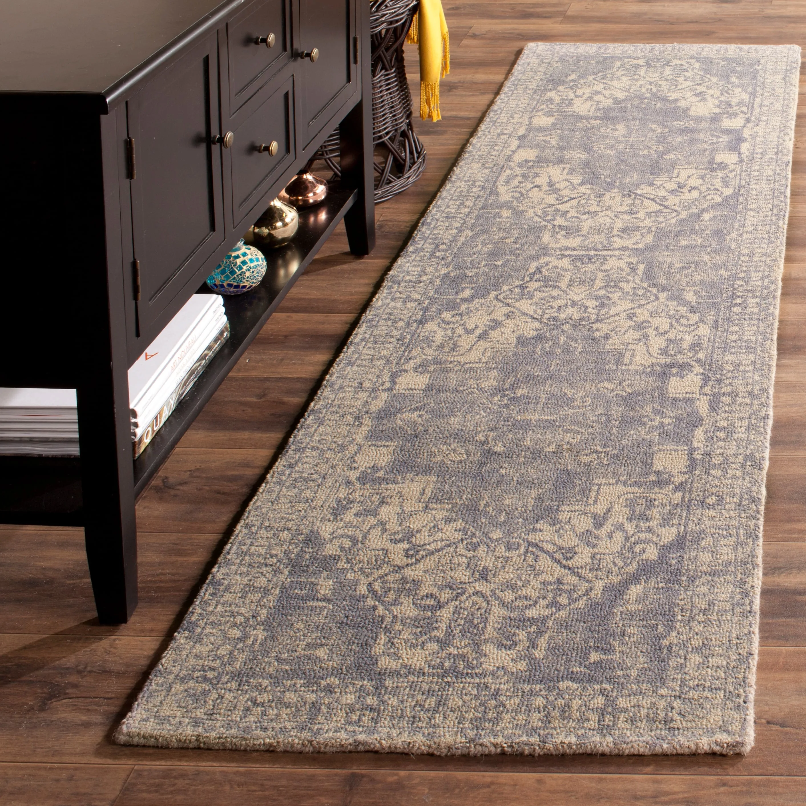 SAFAVIEH Handmade Restoration Vintage Boho Grisha Oriental Wool Rug