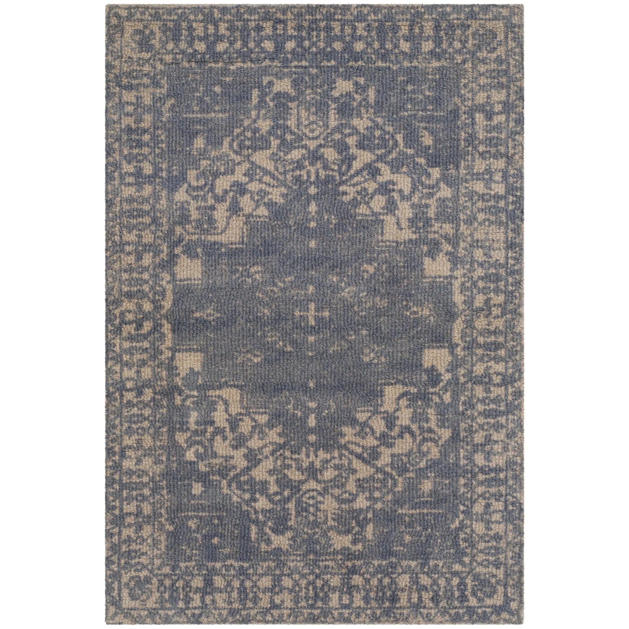 SAFAVIEH Handmade Restoration Vintage Boho Grisha Oriental Wool Rug