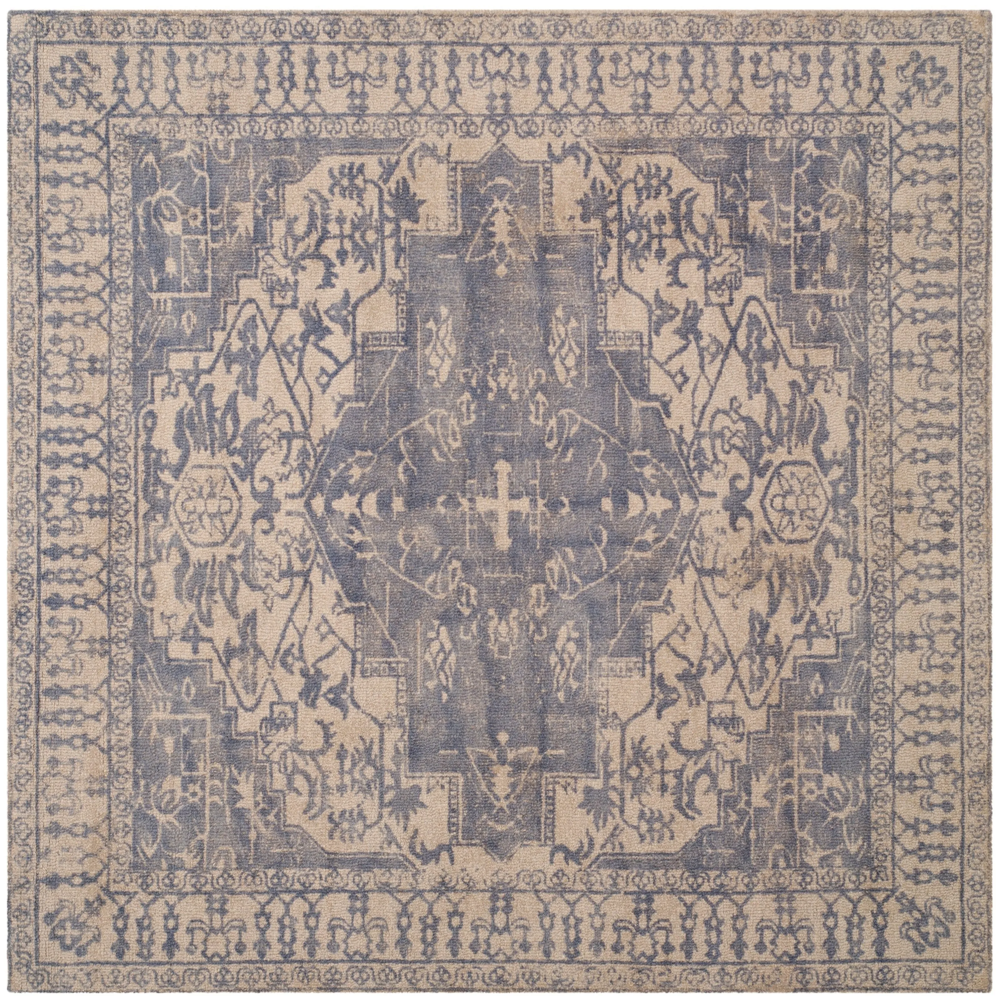 SAFAVIEH Handmade Restoration Vintage Boho Grisha Oriental Wool Rug