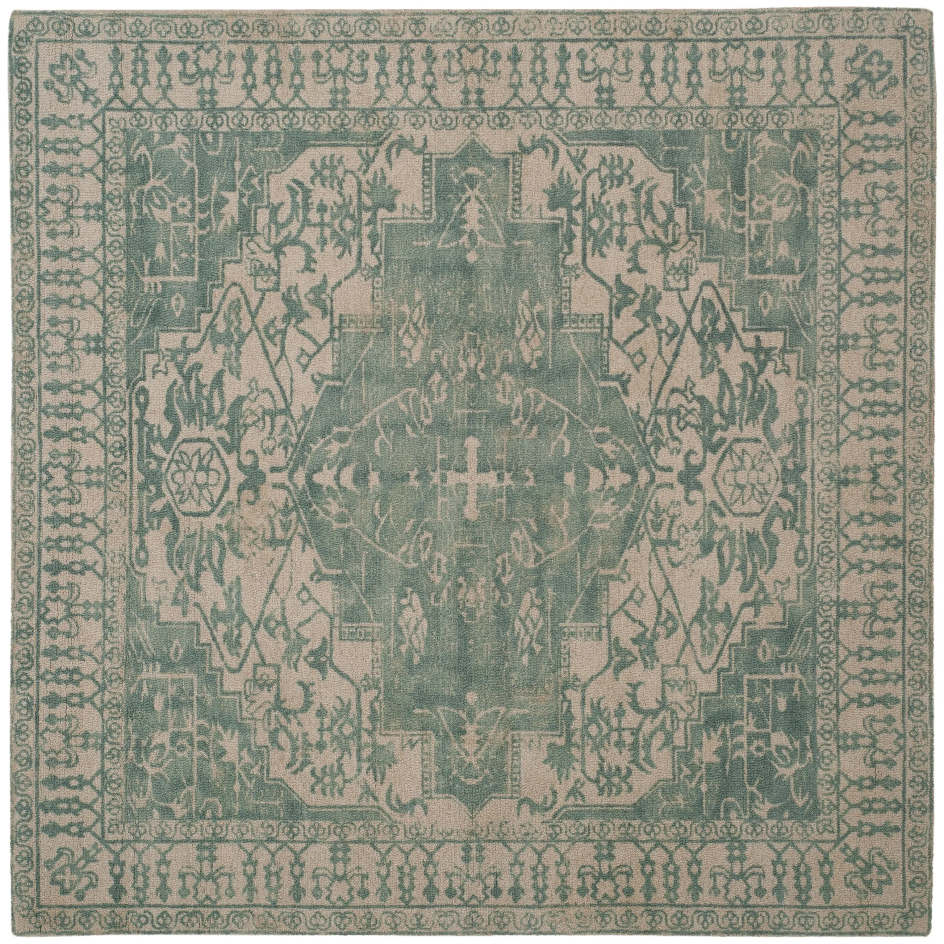 SAFAVIEH Handmade Restoration Vintage Boho Grisha Oriental Wool Rug