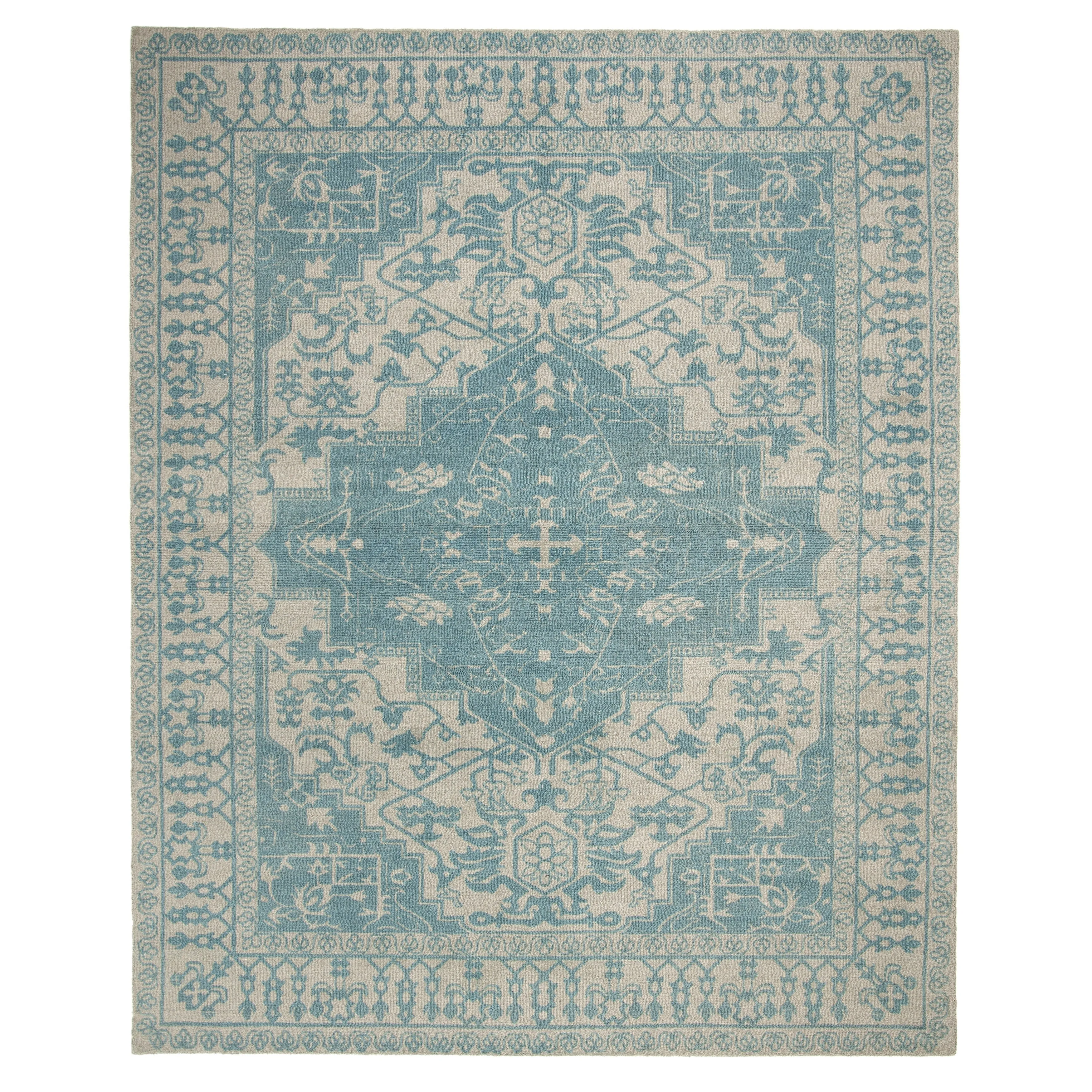 SAFAVIEH Handmade Restoration Vintage Boho Grisha Oriental Wool Rug