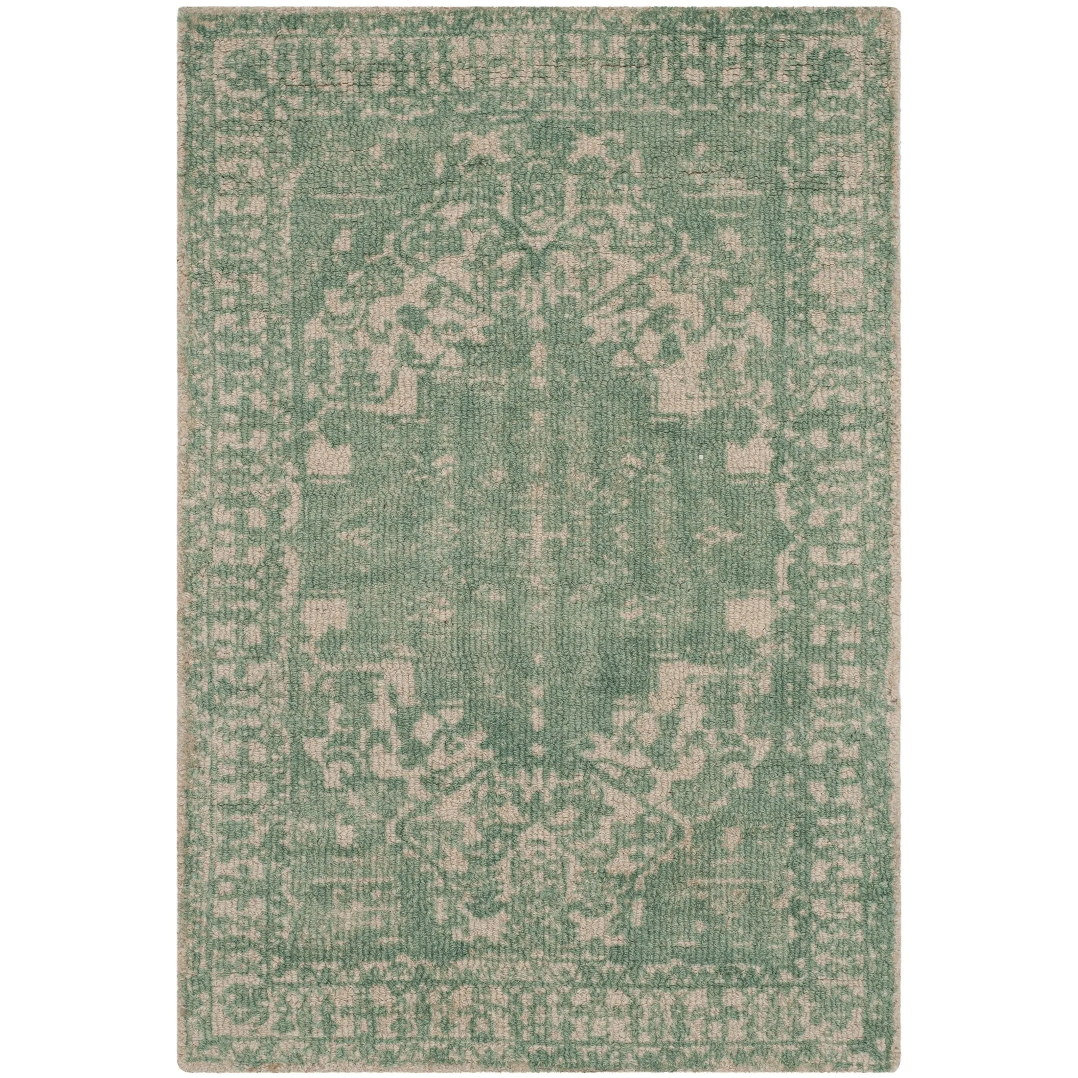 SAFAVIEH Handmade Restoration Vintage Boho Grisha Oriental Wool Rug