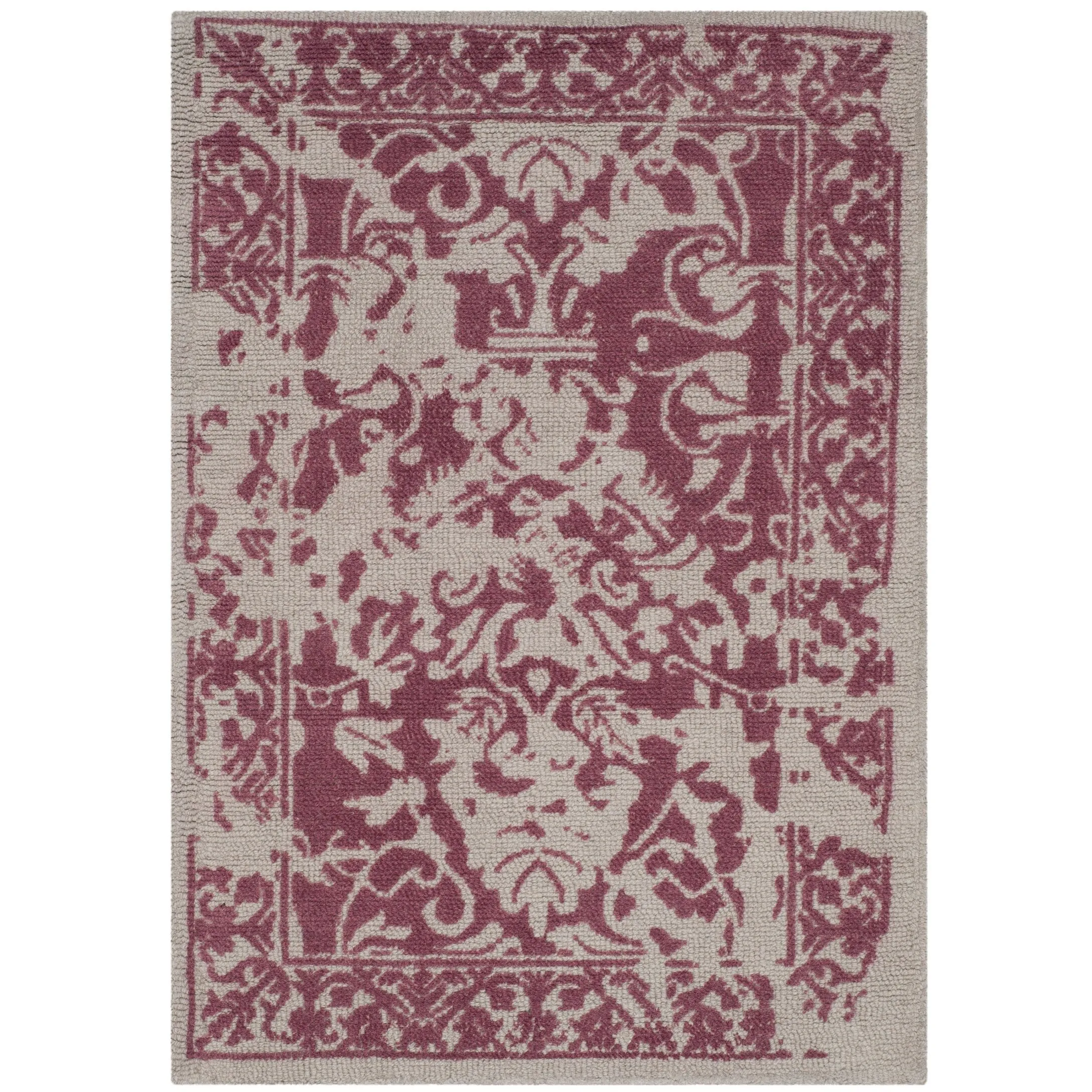 SAFAVIEH Handmade Restoration Vintage Distressed Boho Amani Oriental Wool