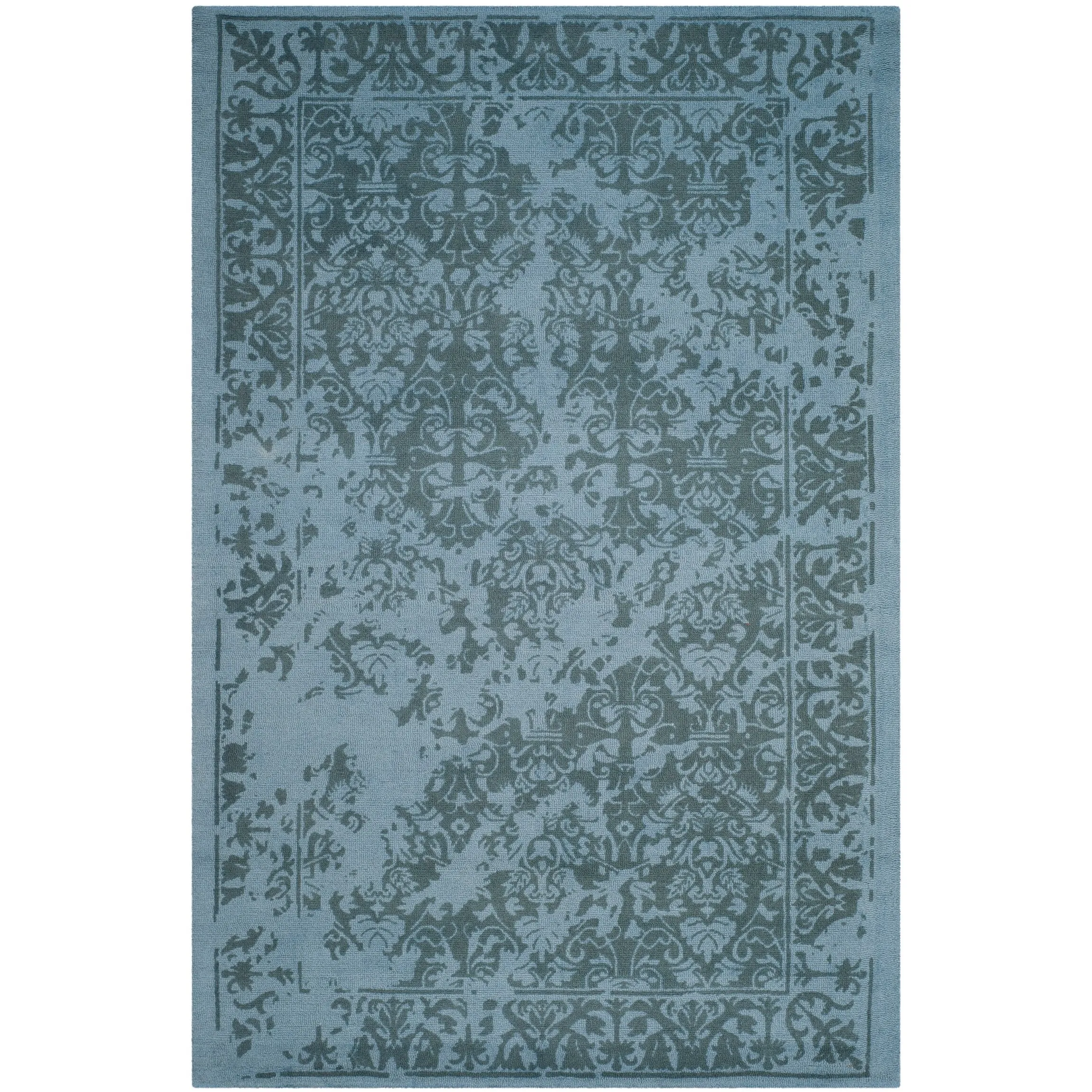SAFAVIEH Handmade Restoration Vintage Distressed Boho Amani Oriental Wool