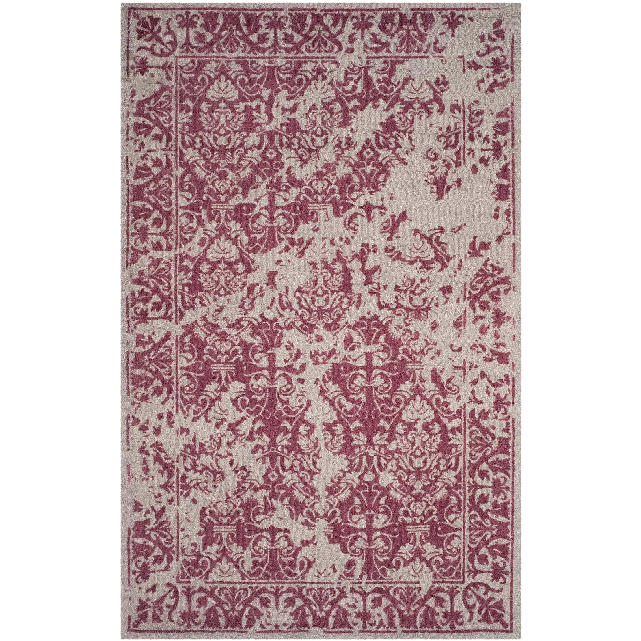 SAFAVIEH Handmade Restoration Vintage Distressed Boho Amani Oriental Wool