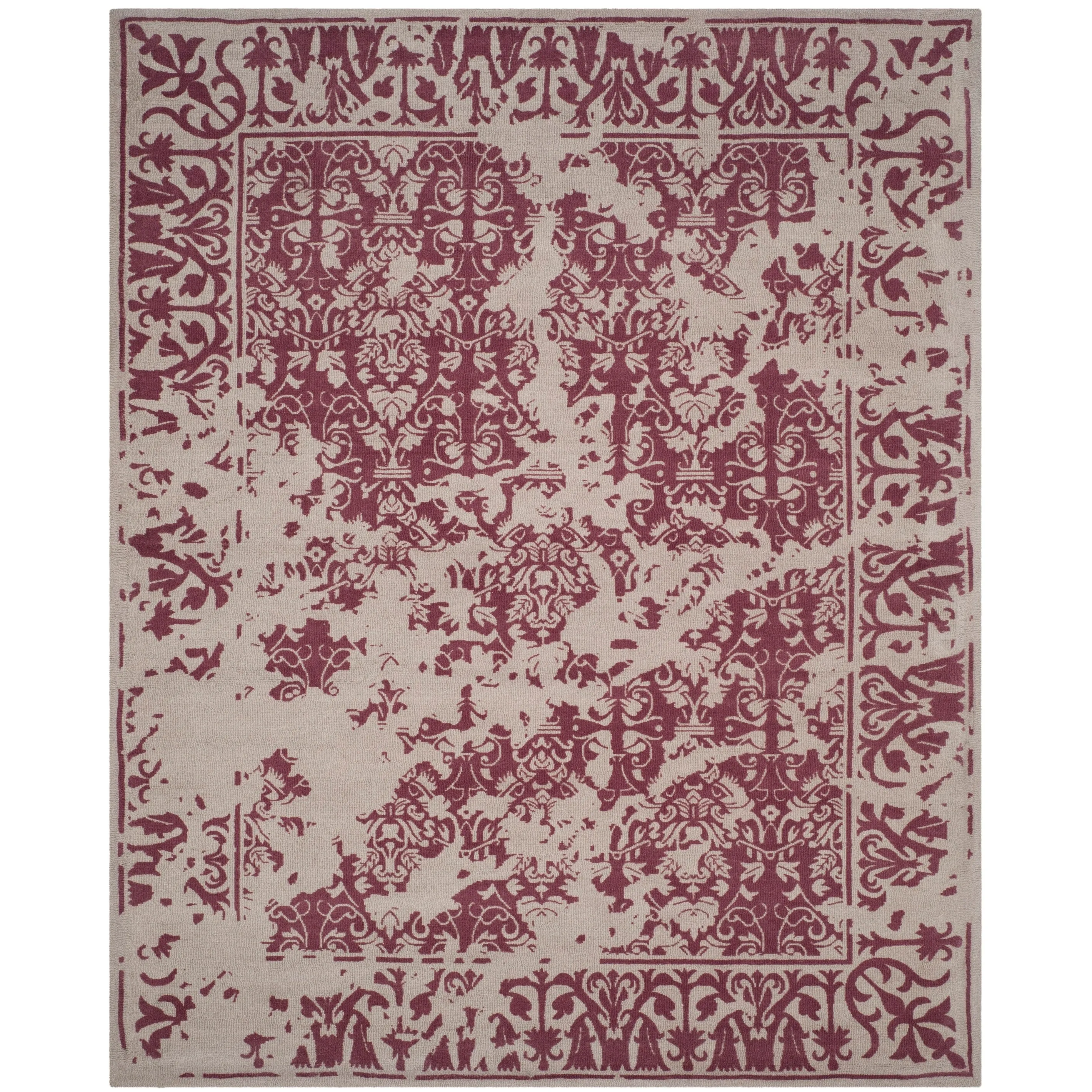 SAFAVIEH Handmade Restoration Vintage Distressed Boho Amani Oriental Wool