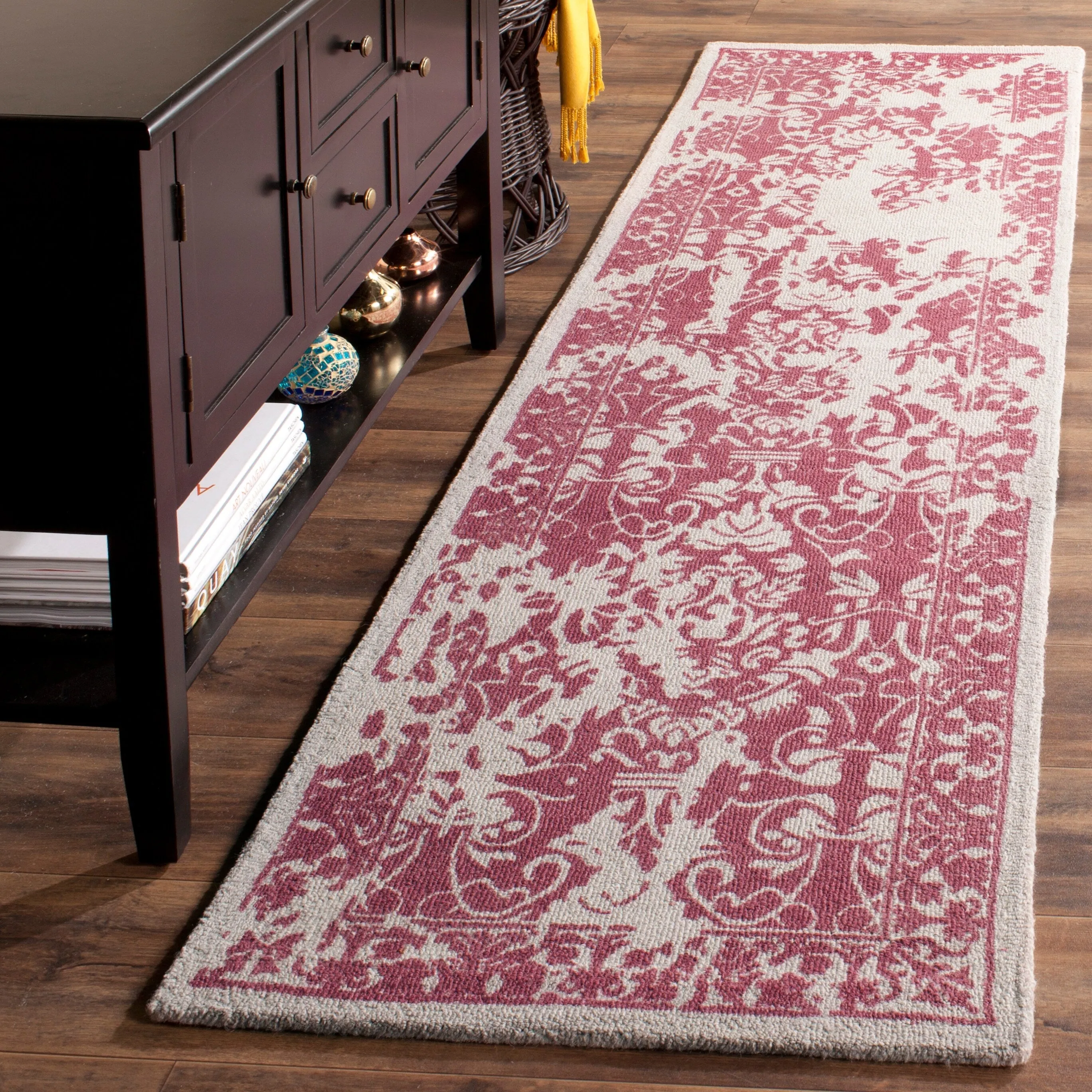SAFAVIEH Handmade Restoration Vintage Distressed Boho Amani Oriental Wool