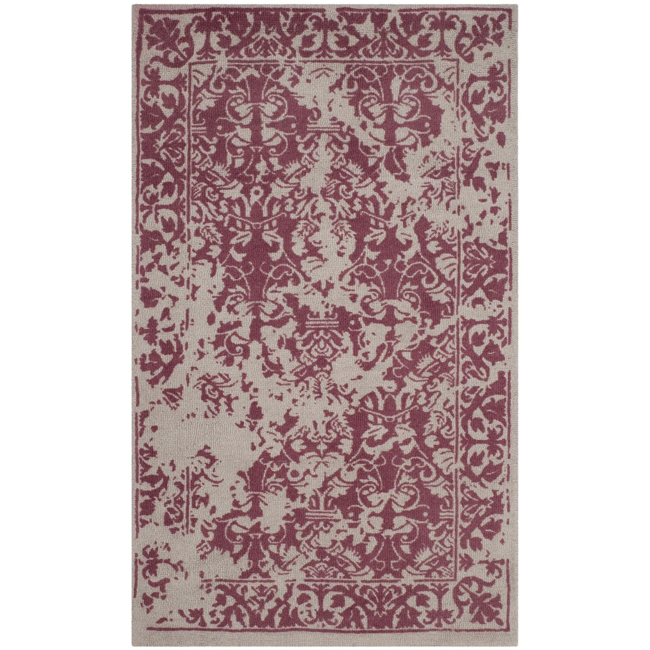 SAFAVIEH Handmade Restoration Vintage Distressed Boho Amani Oriental Wool