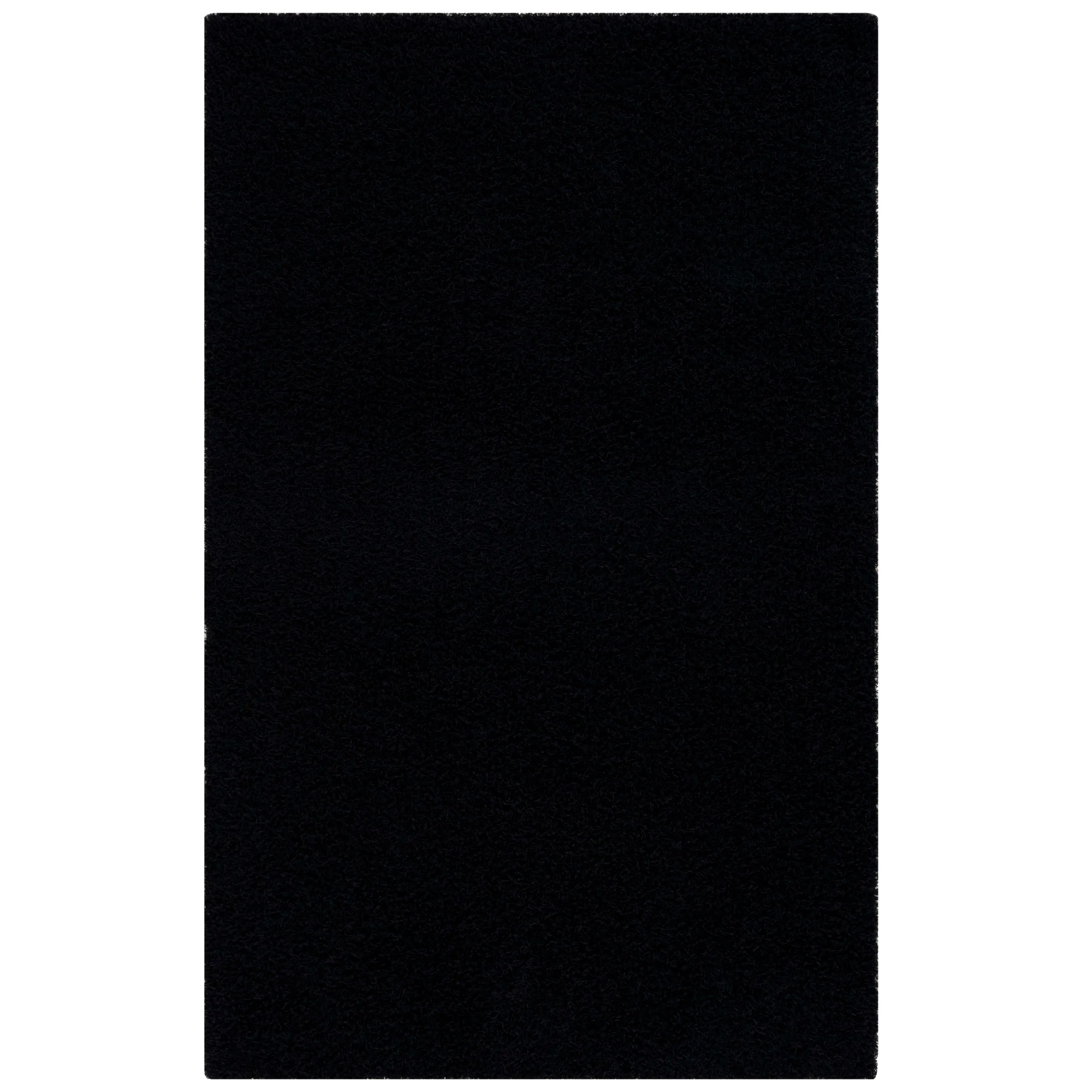 SAFAVIEH Handmade Rubi Shag Mevlide Solid Polyester Rug