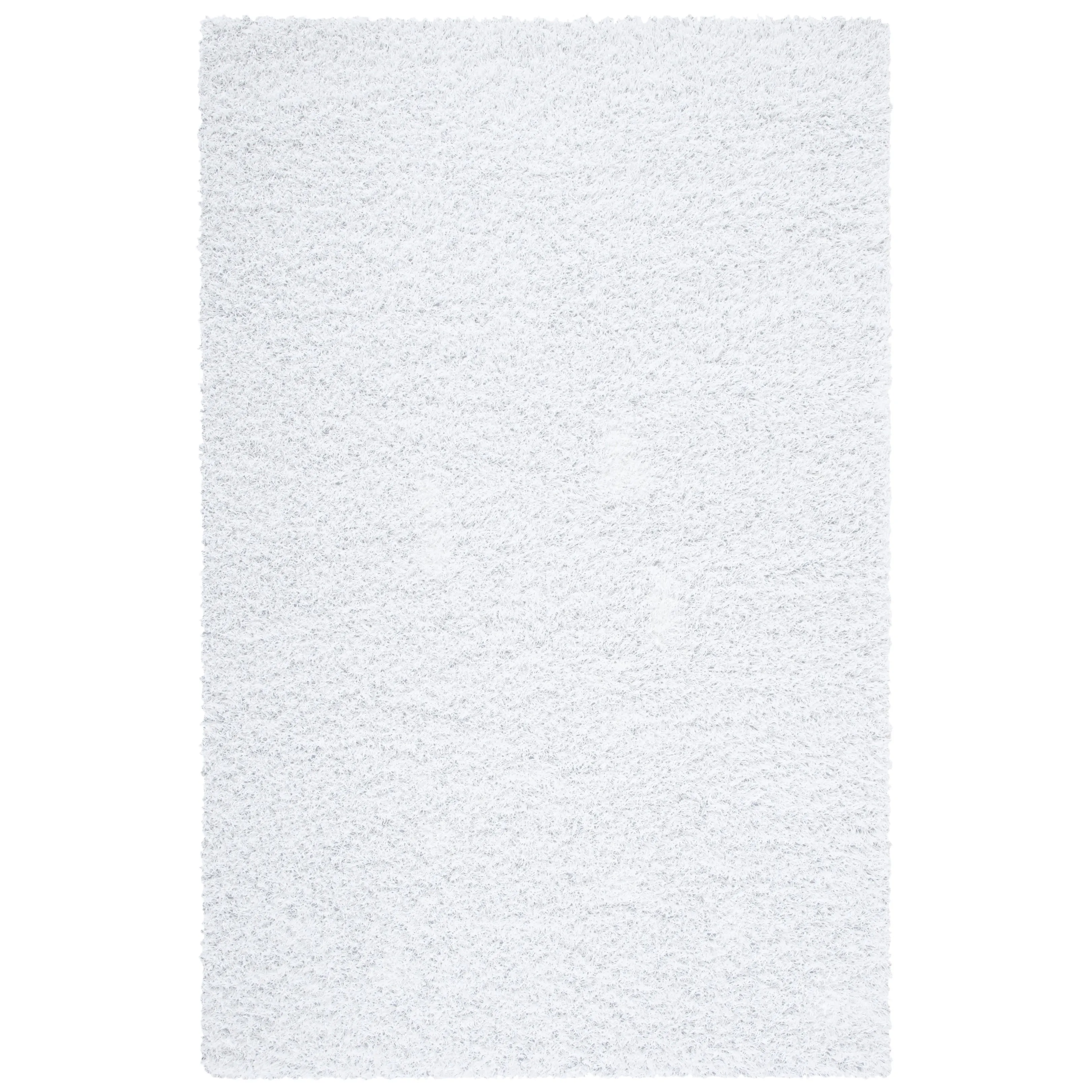 SAFAVIEH Handmade Rubi Shag Mevlide Solid Polyester Rug