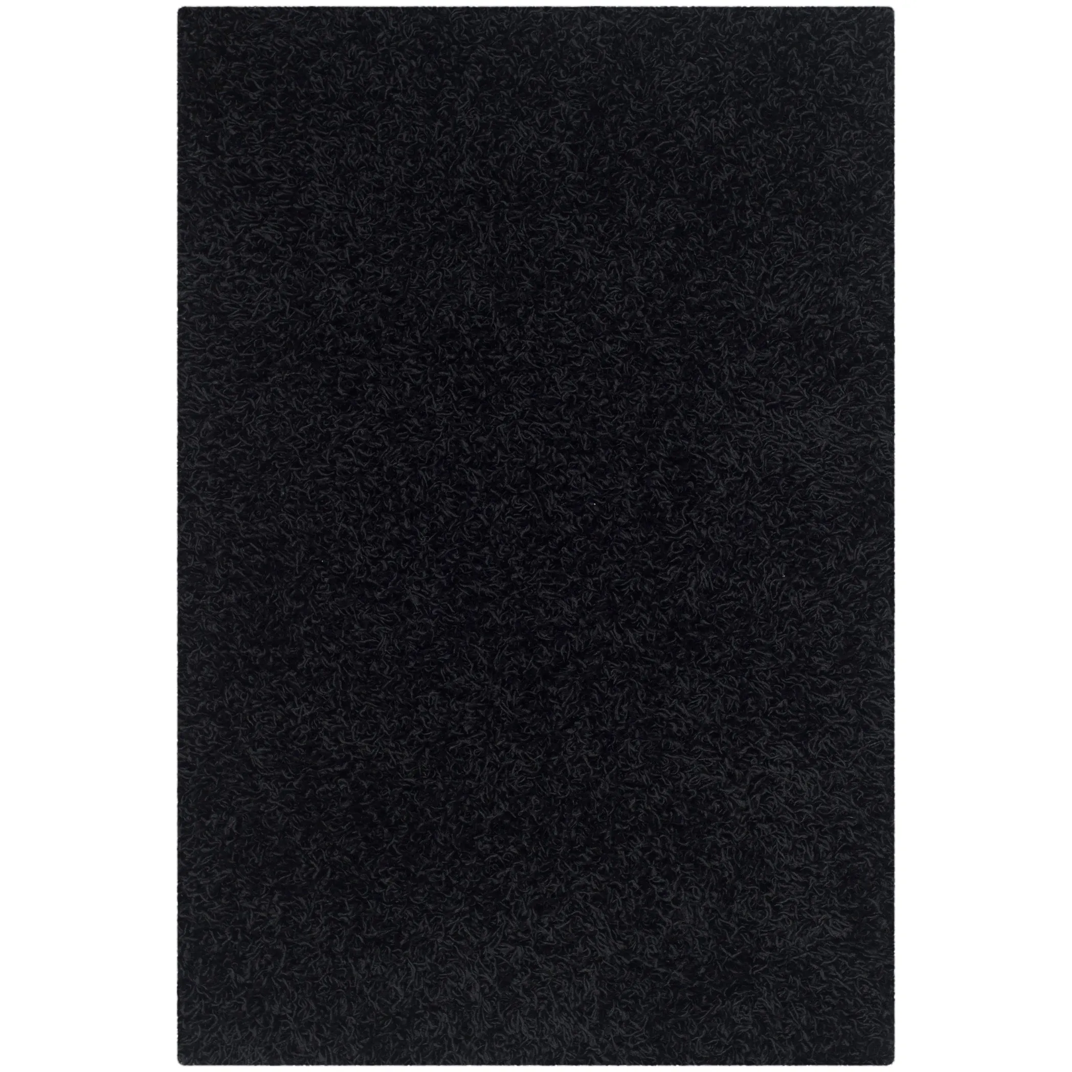 SAFAVIEH Handmade Rubi Shag Mevlide Solid Polyester Rug